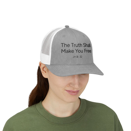 Snapback Trucker Cap - The Truth Shall Make You Free
