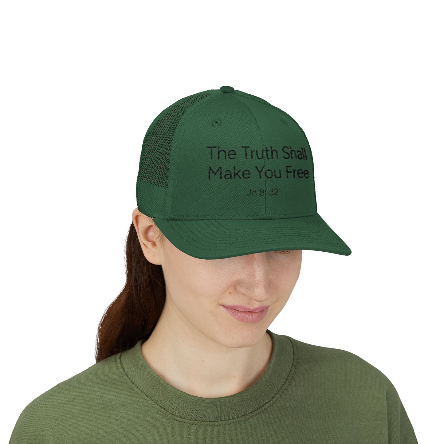 Snapback Trucker Cap - The Truth Shall Make You Free