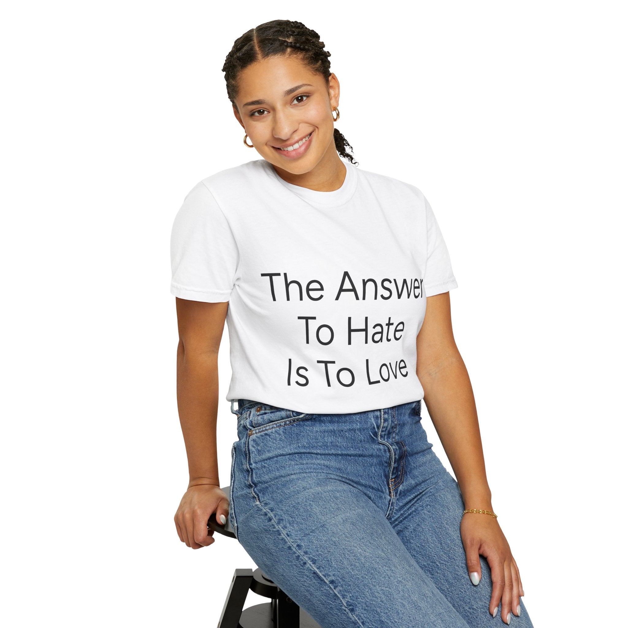 Love Overcomes Hate Unisex T-shirt