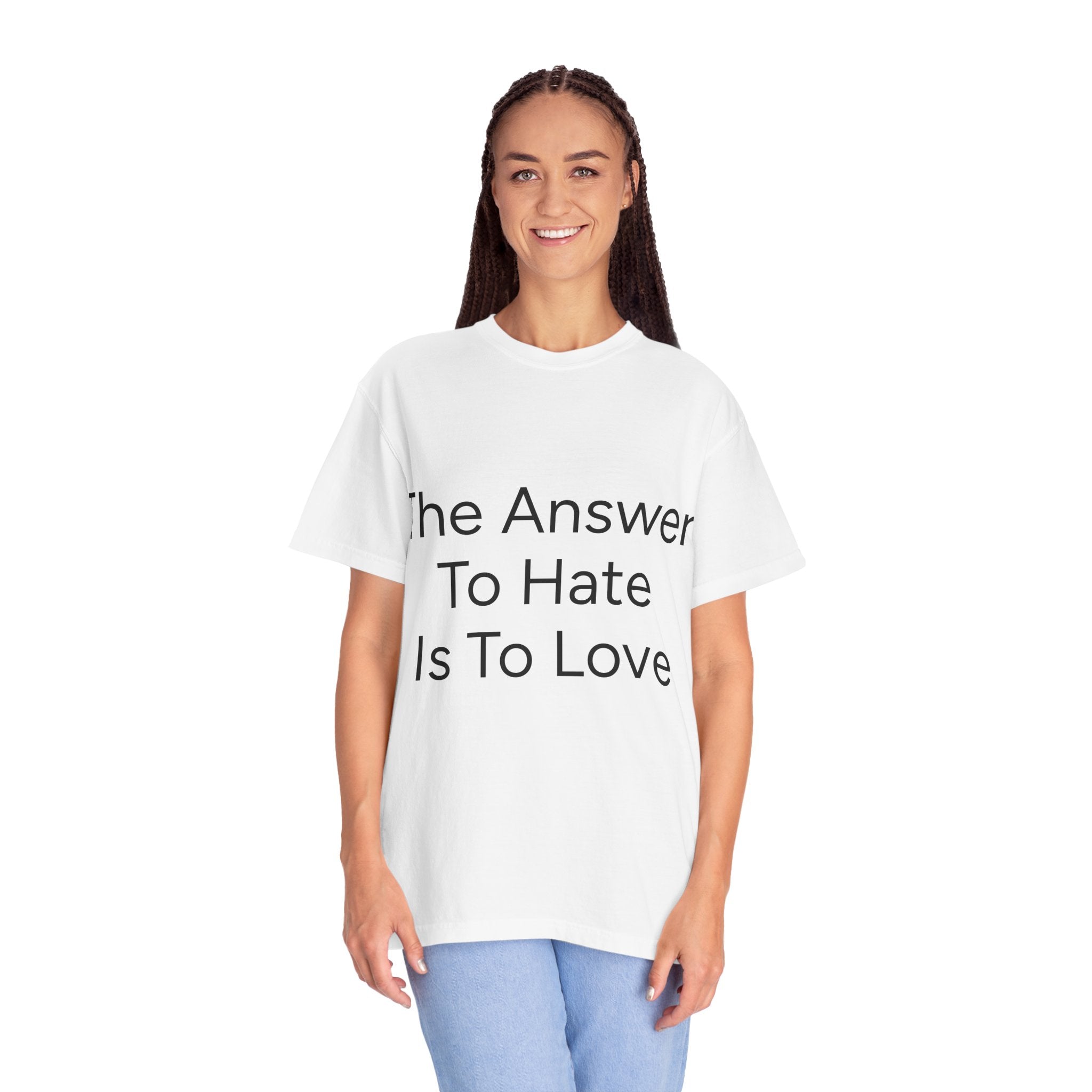 Love Overcomes Hate Unisex T-shirt