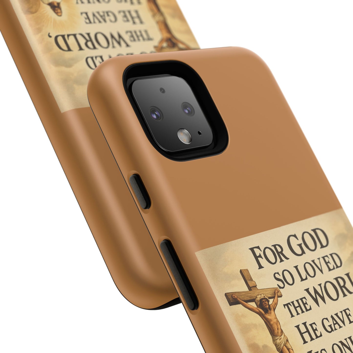 Christian John 3:16 Phone Case – 'For God So Loved the World' Tough Protective Cover