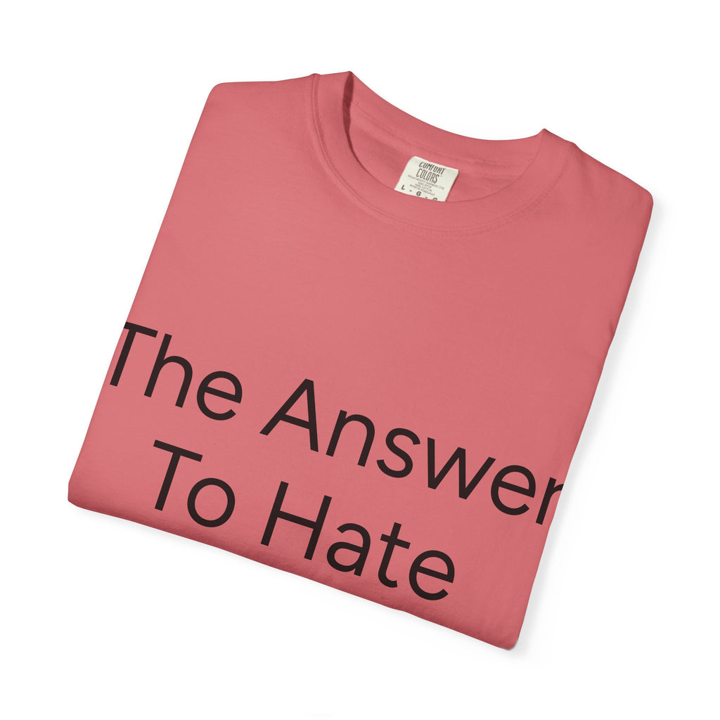 Love Overcomes Hate Unisex T-shirt