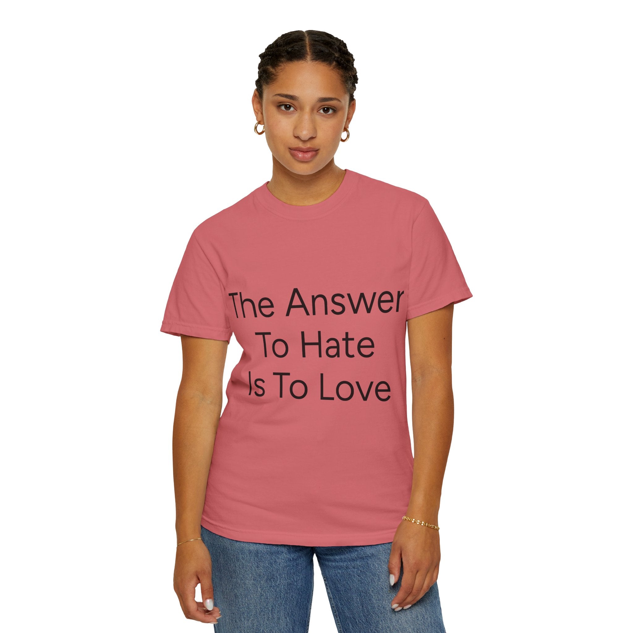 Love Overcomes Hate Unisex T-shirt