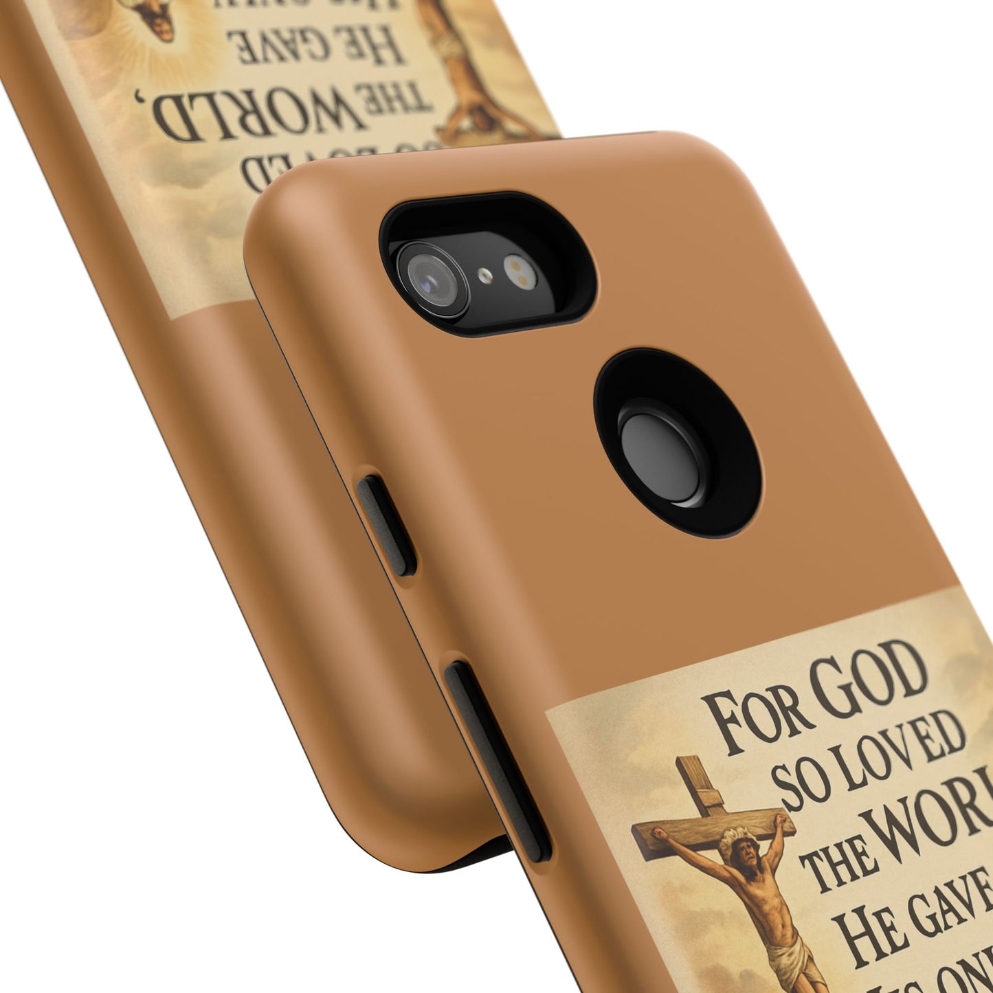 Christian John 3:16 Phone Case – 'For God So Loved the World' Tough Protective Cover