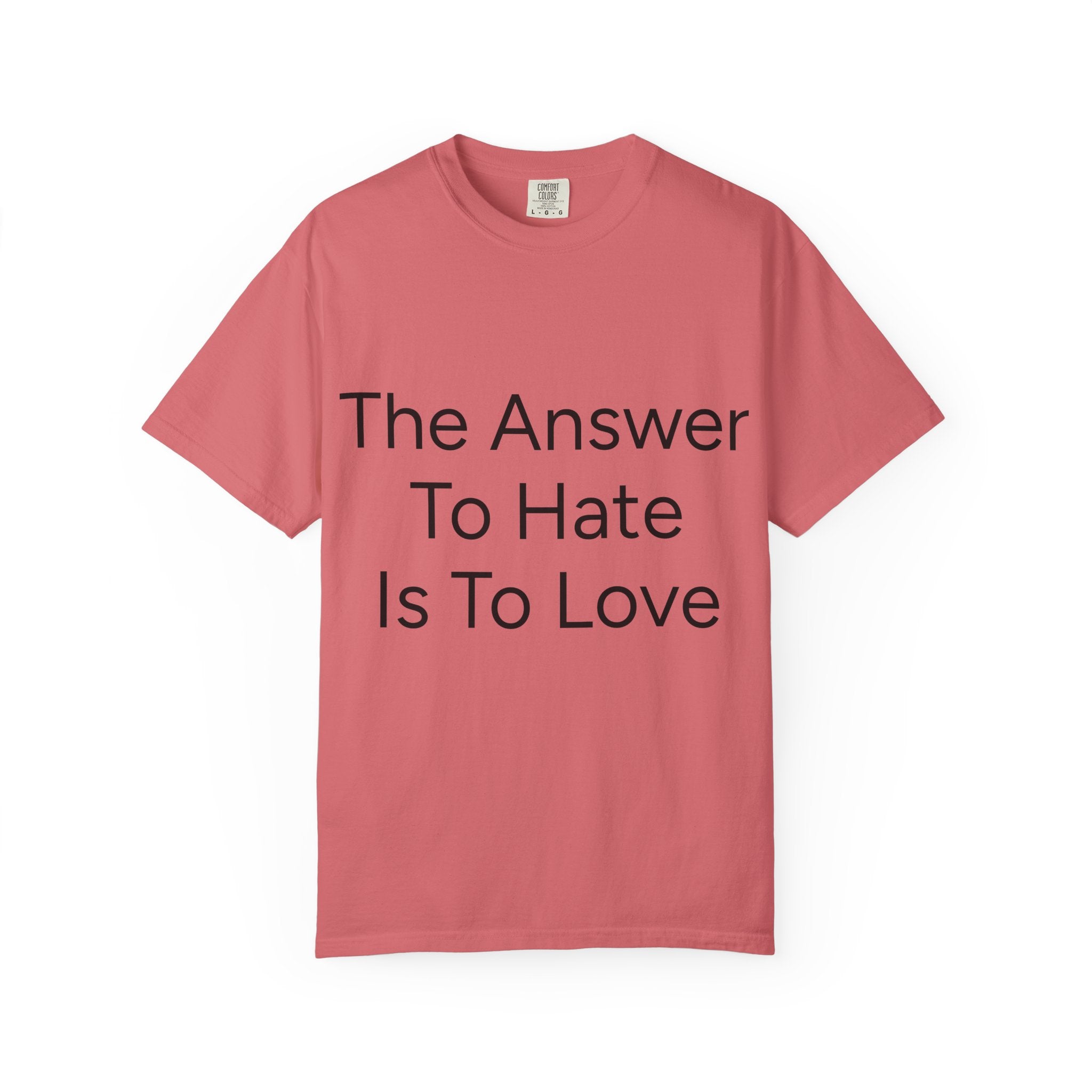 Love Overcomes Hate Unisex T-shirt