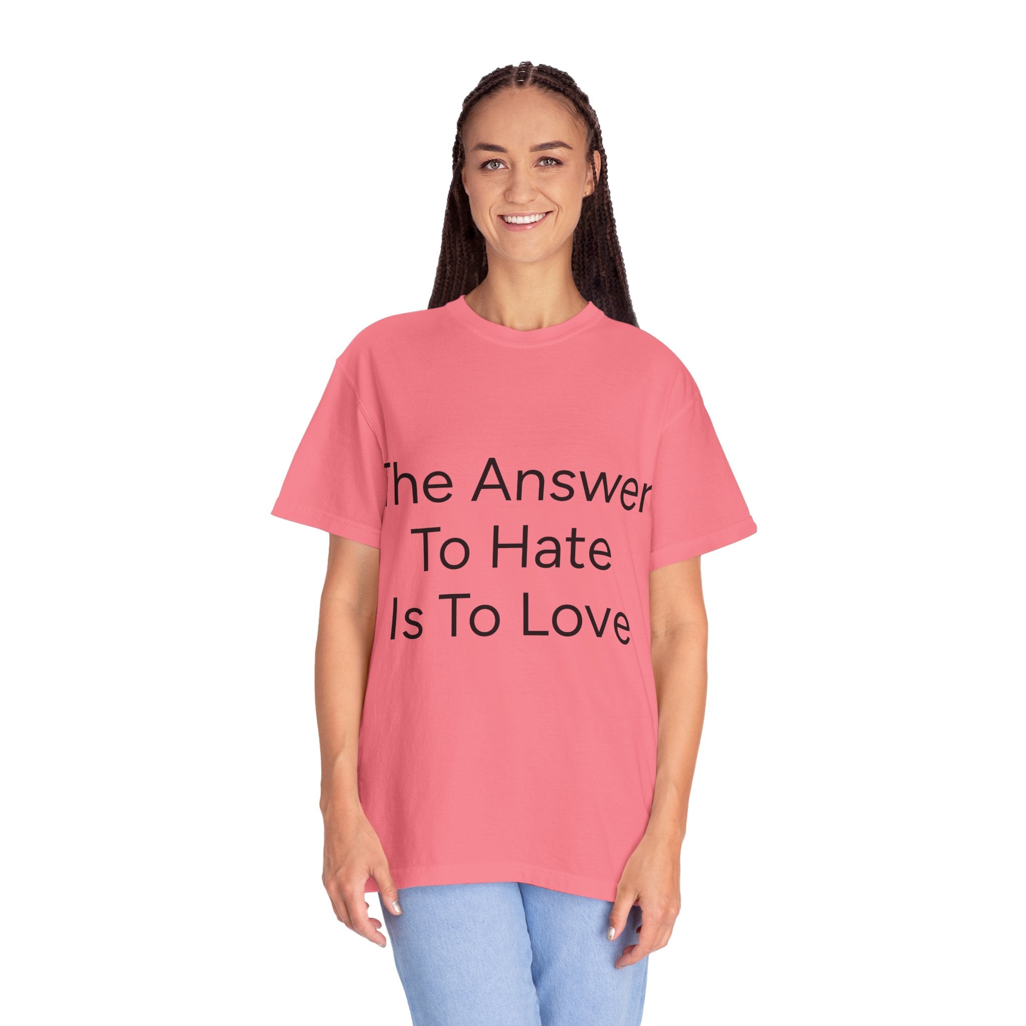 Love Overcomes Hate Unisex T-shirt
