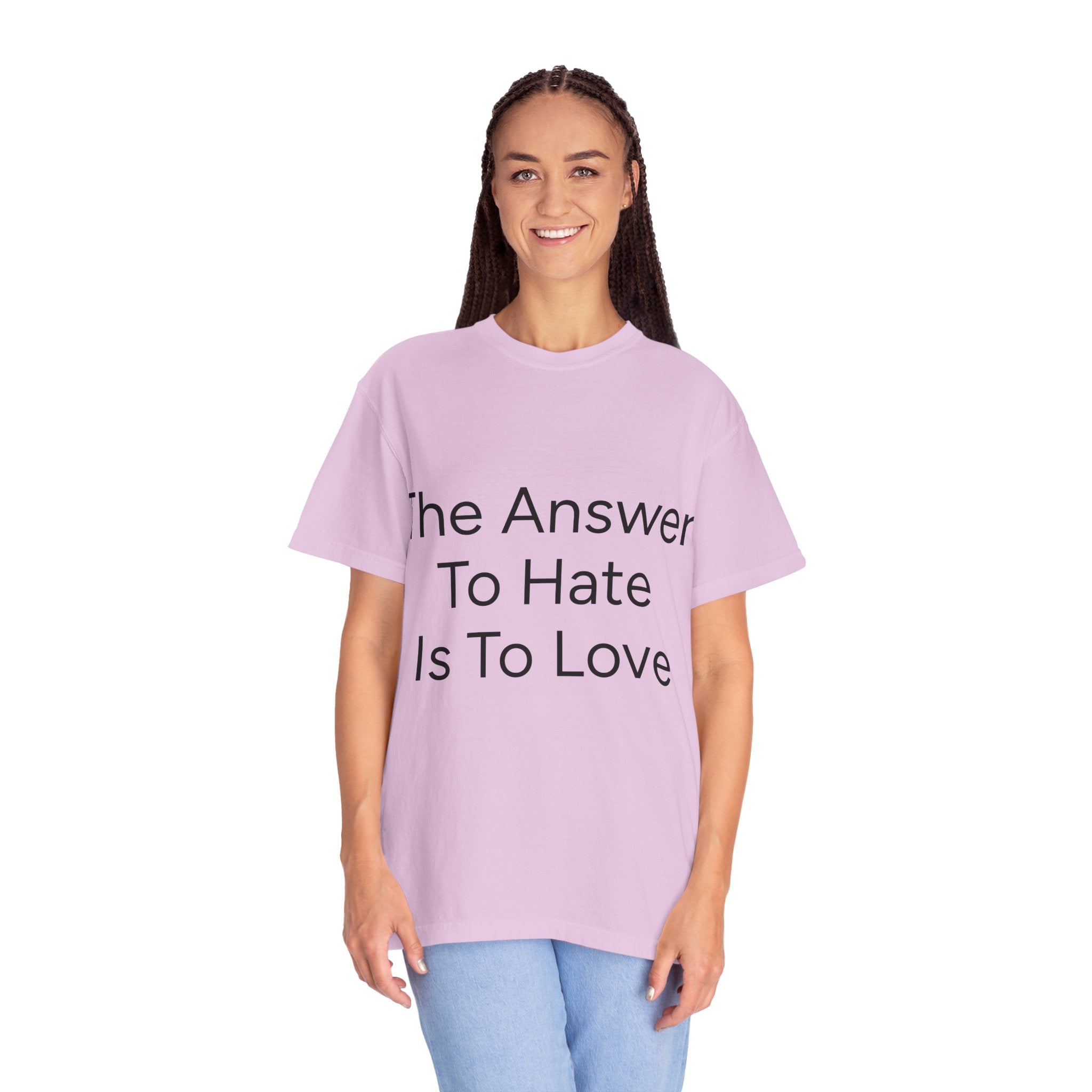 Love Overcomes Hate Unisex T-shirt