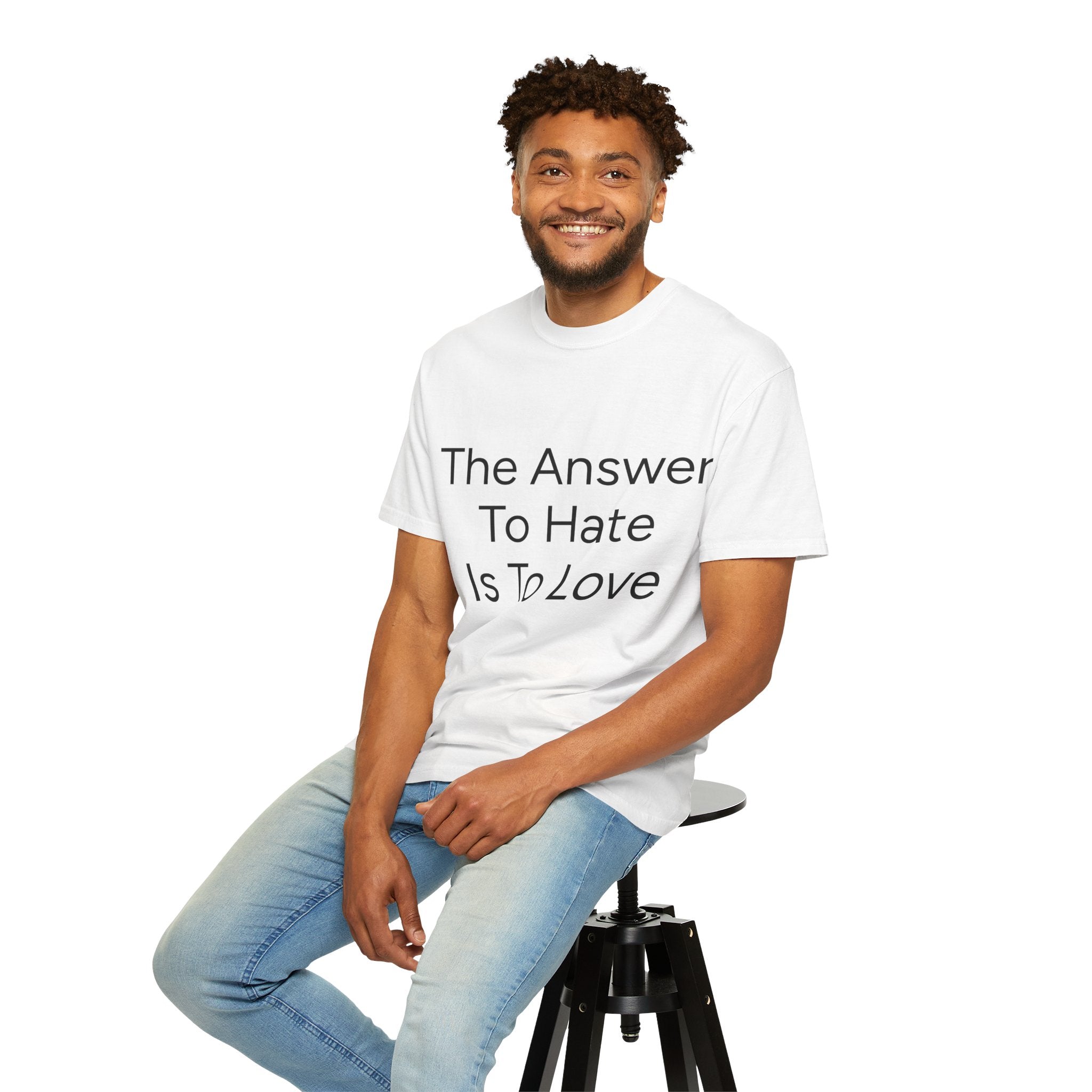 Love Overcomes Hate Unisex T-shirt