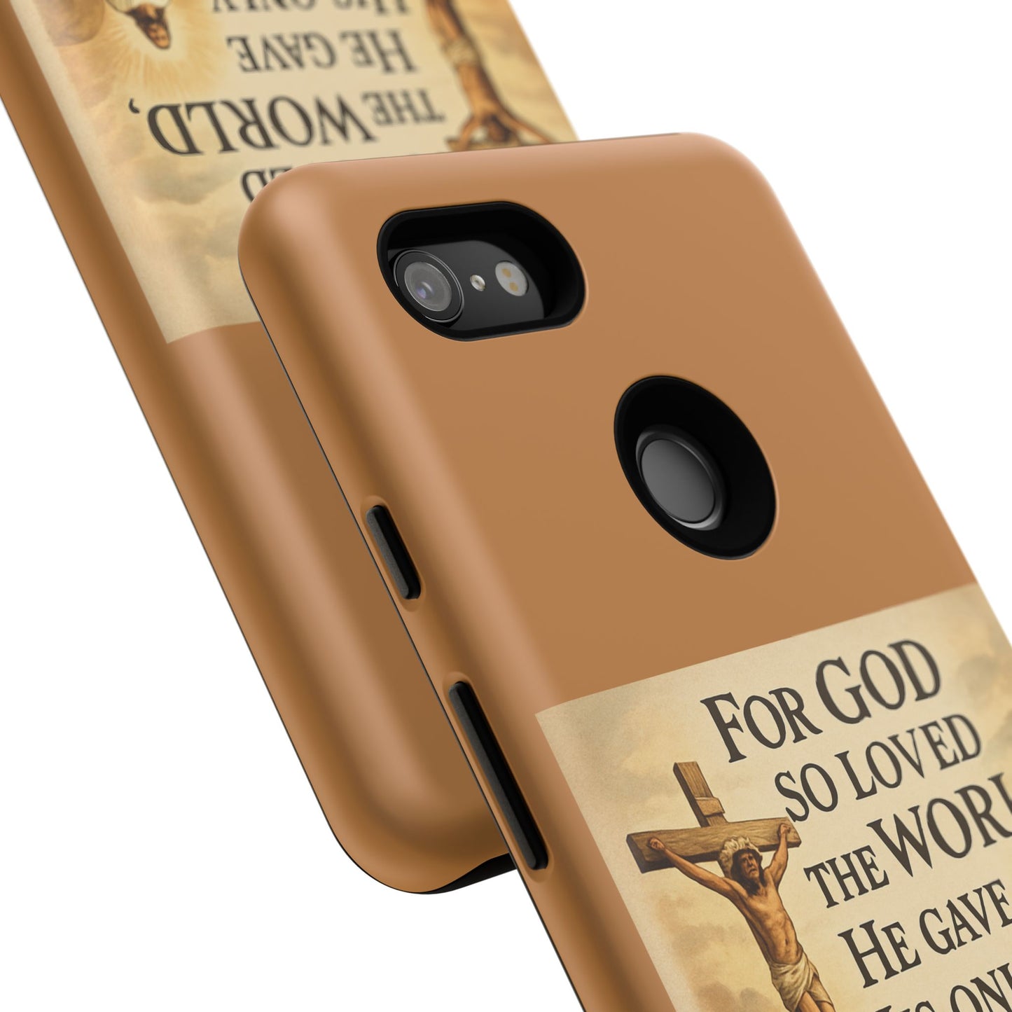 Christian John 3:16 Phone Case – 'For God So Loved the World' Tough Protective Cover