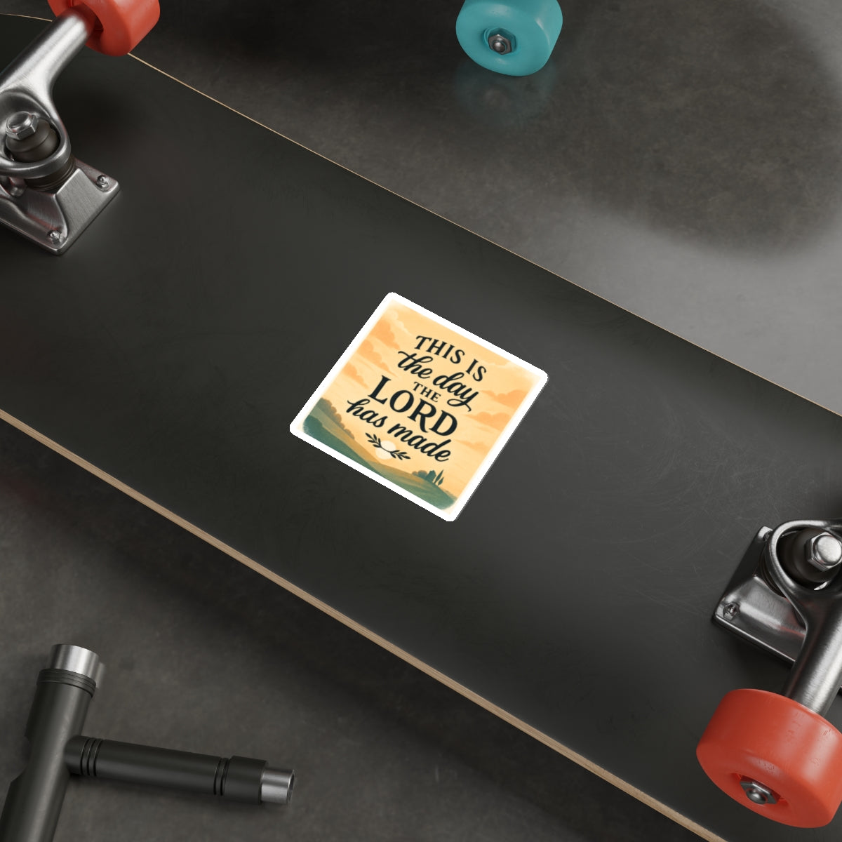 This Is The Day The Lord Has Made — Die-Cut Faith Sticker
