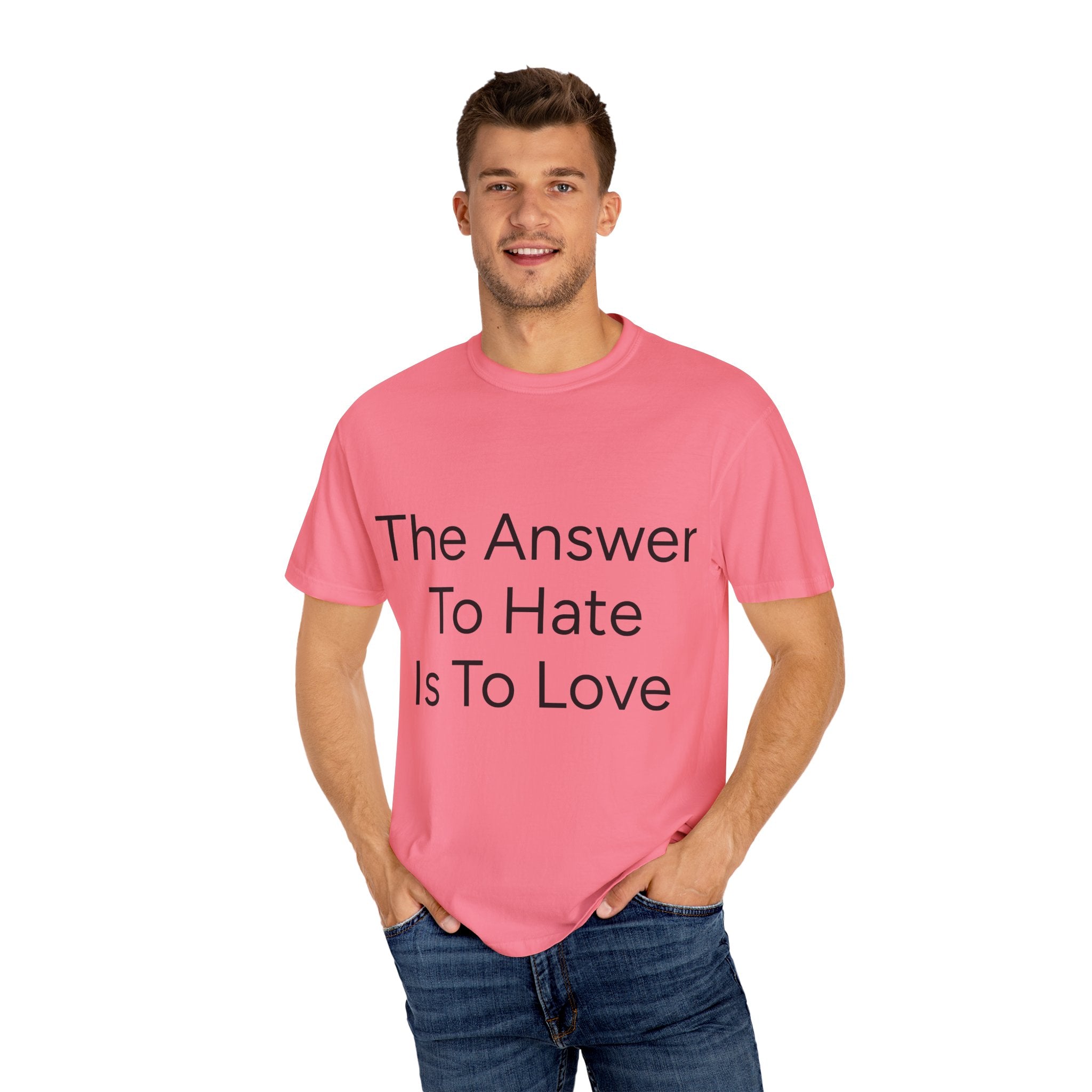 Love Overcomes Hate Unisex T-shirt