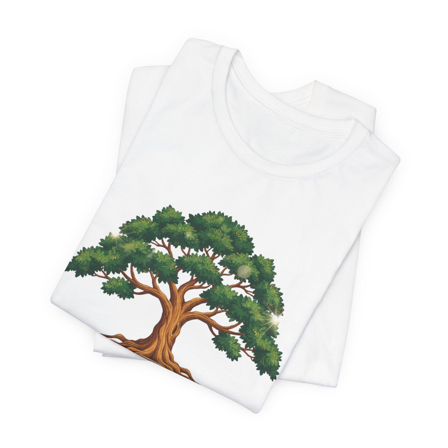 Tree of Strength Tee — "Be ye strong... for your work shall be rewarded" Inspirational T-Shirt