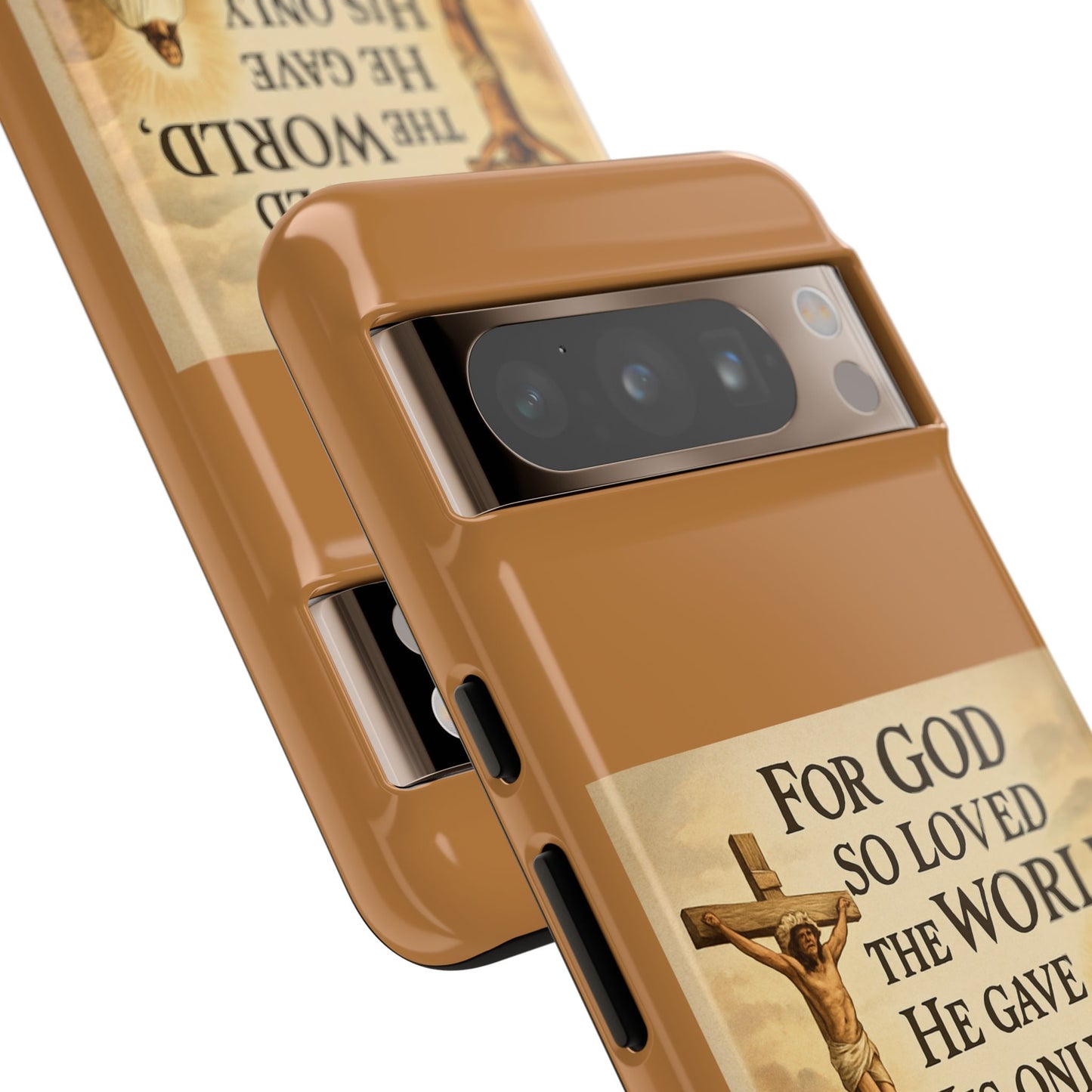 Christian John 3:16 Phone Case – 'For God So Loved the World' Tough Protective Cover