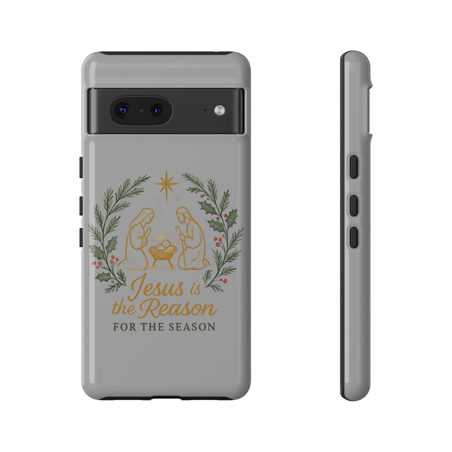 Jesus Is the Reason Phone Case — Nativity Christian Christmas Phone Cover