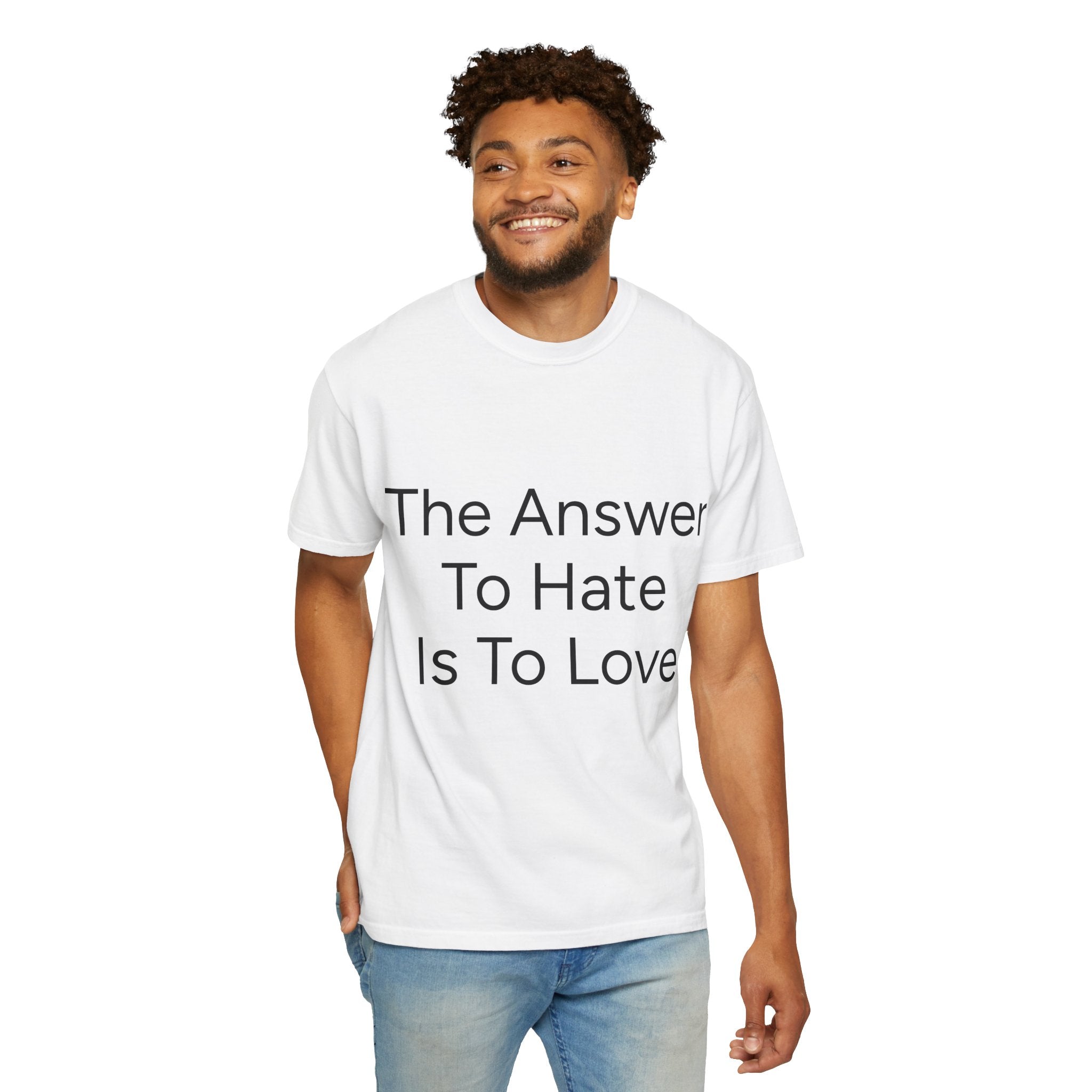 Love Overcomes Hate Unisex T-shirt