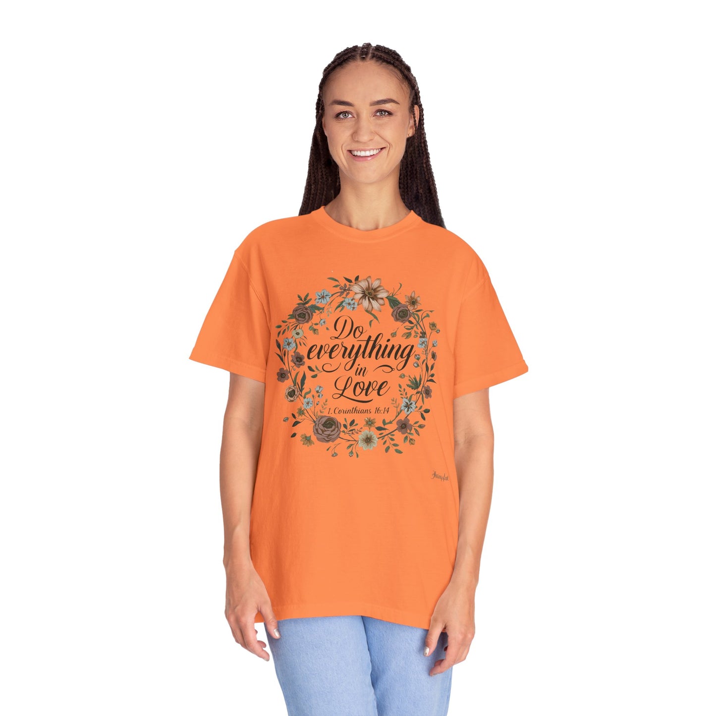 Love Inspired T-shirt - 1 Corinthians 16:14