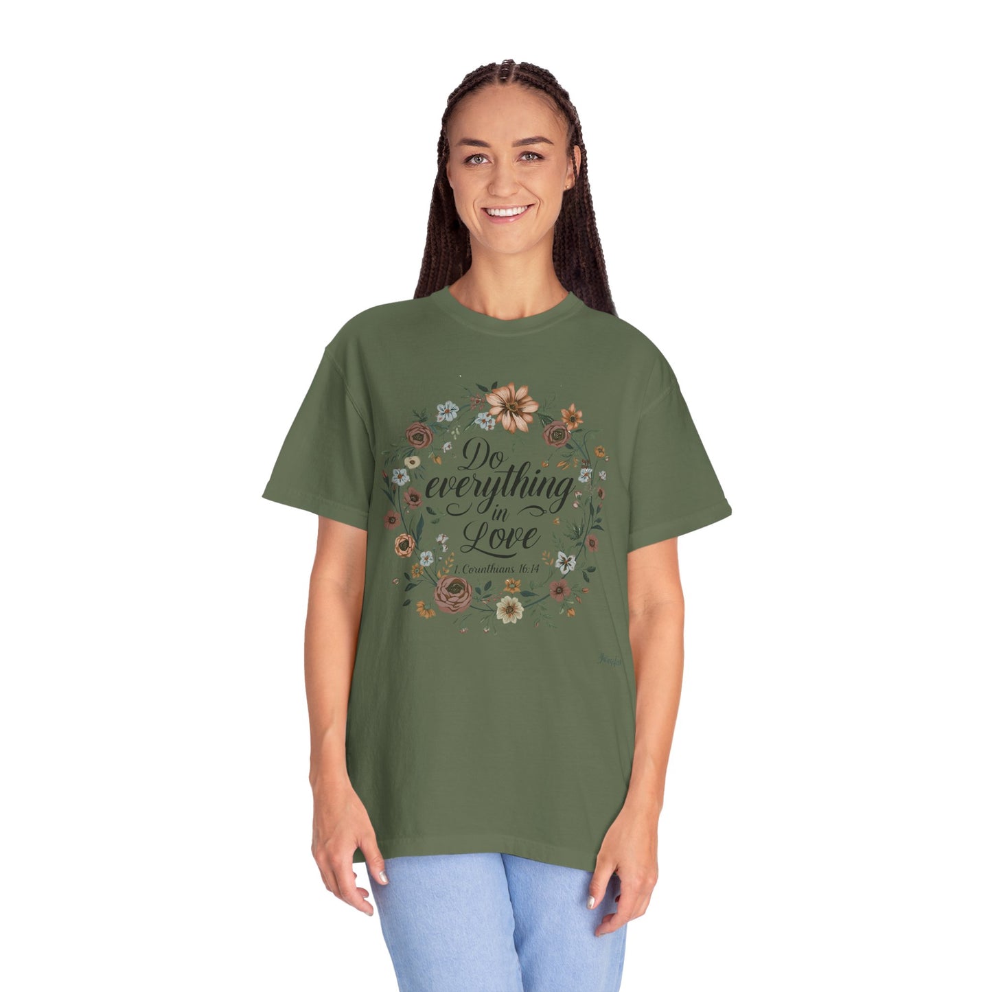 Love Inspired T-shirt - 1 Corinthians 16:14
