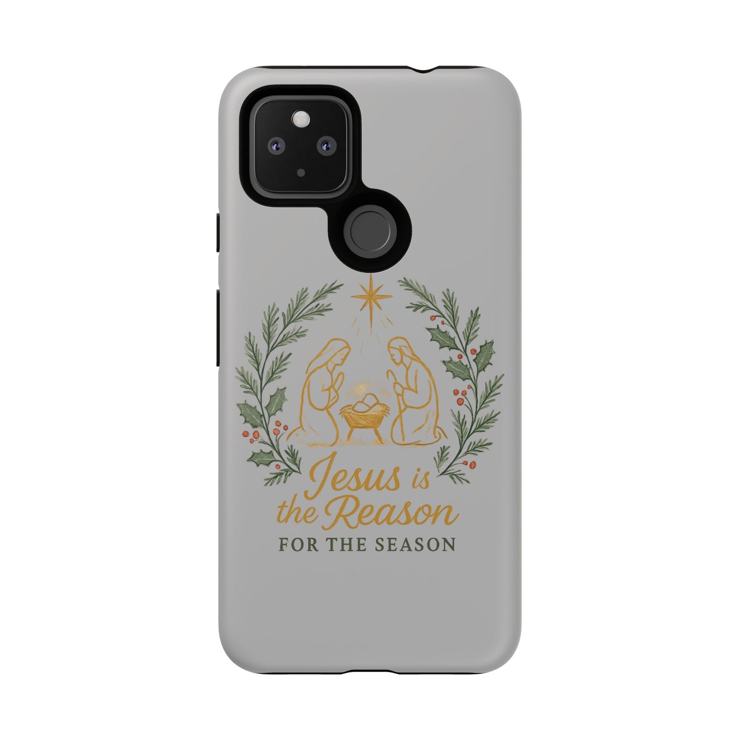 Jesus Is the Reason Phone Case — Nativity Christian Christmas Phone Cover