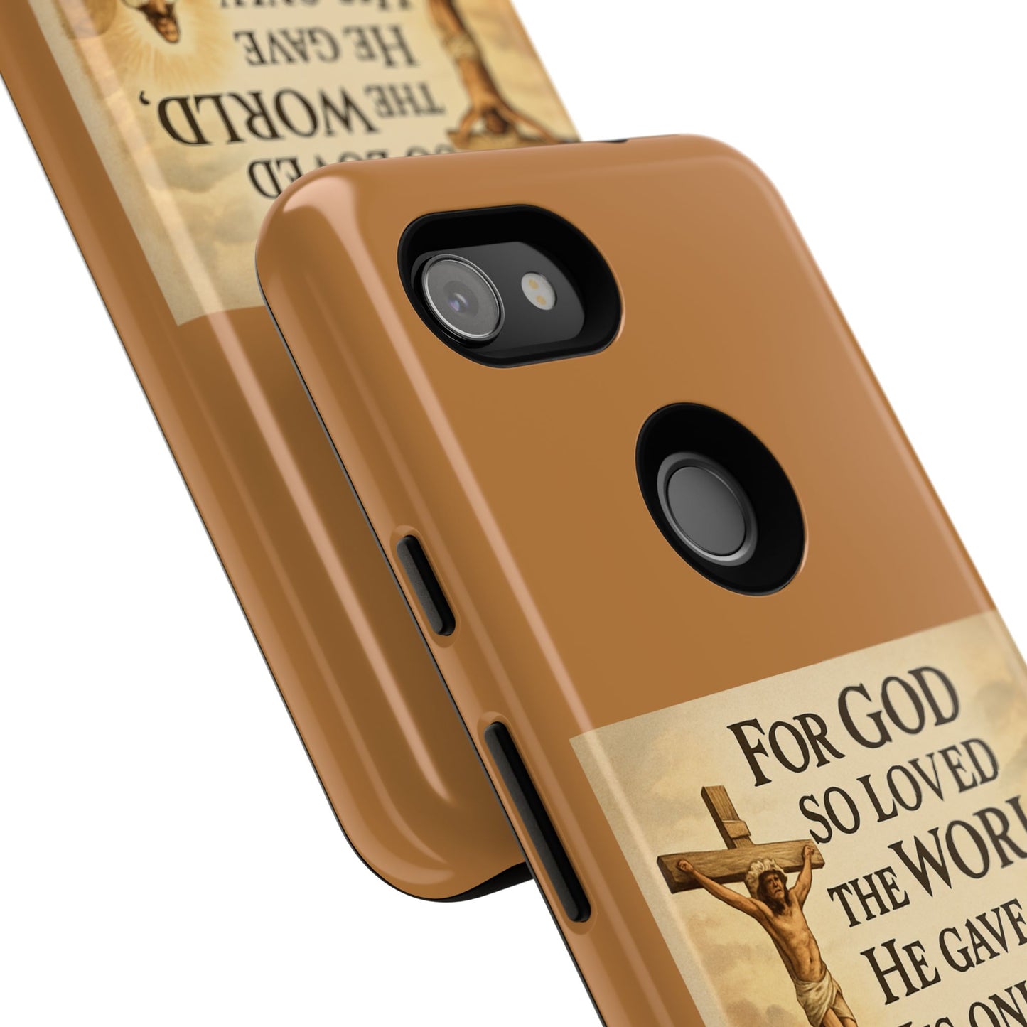 Christian John 3:16 Phone Case – 'For God So Loved the World' Tough Protective Cover