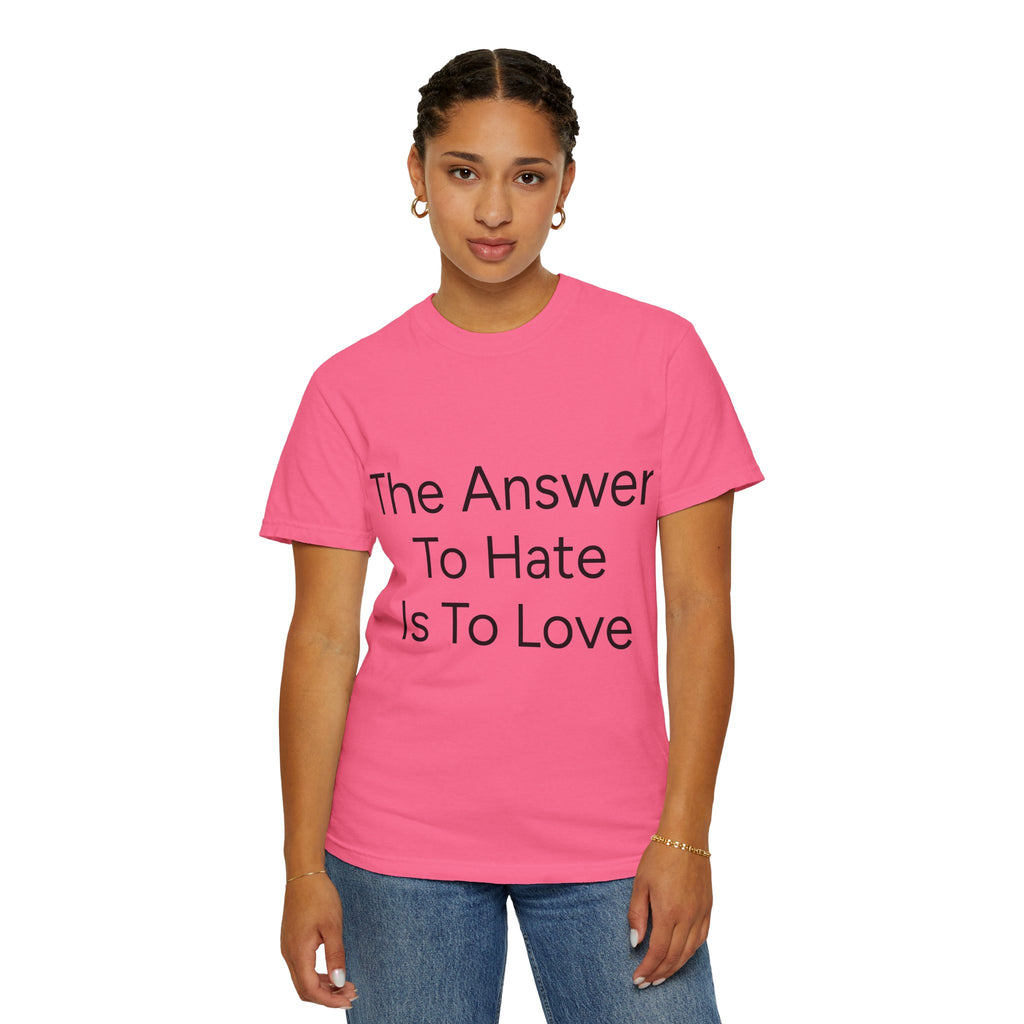 Love Overcomes Hate Unisex T-shirt