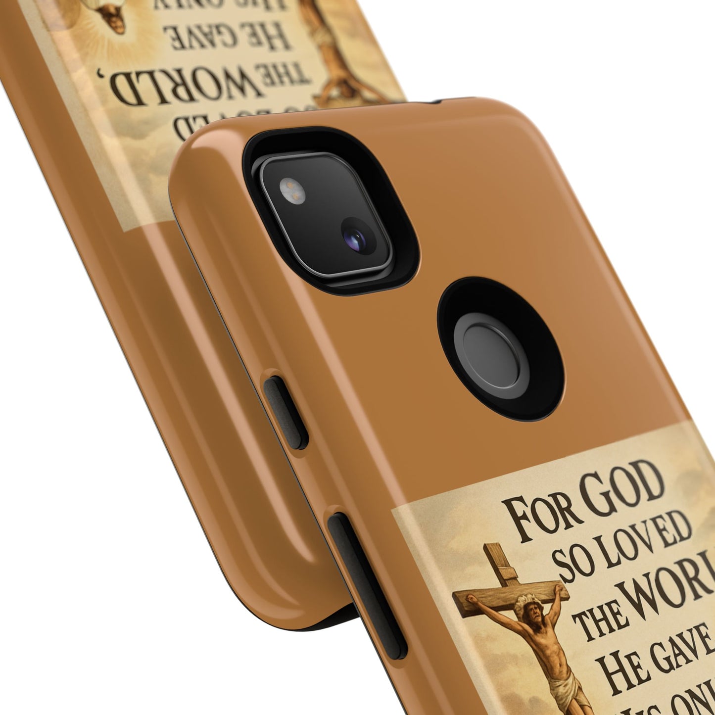 Christian John 3:16 Phone Case – 'For God So Loved the World' Tough Protective Cover