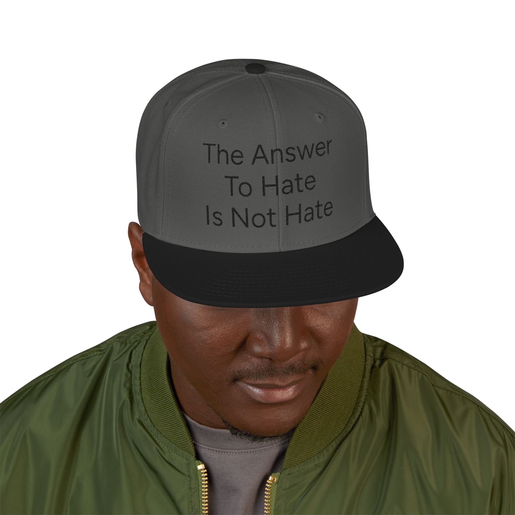 Stylish Snapback Hat with Empowering Message, Perfect for Casual Outfits, Gifts for Friends, Festivals, Everyday Wear, Adjustable Cap