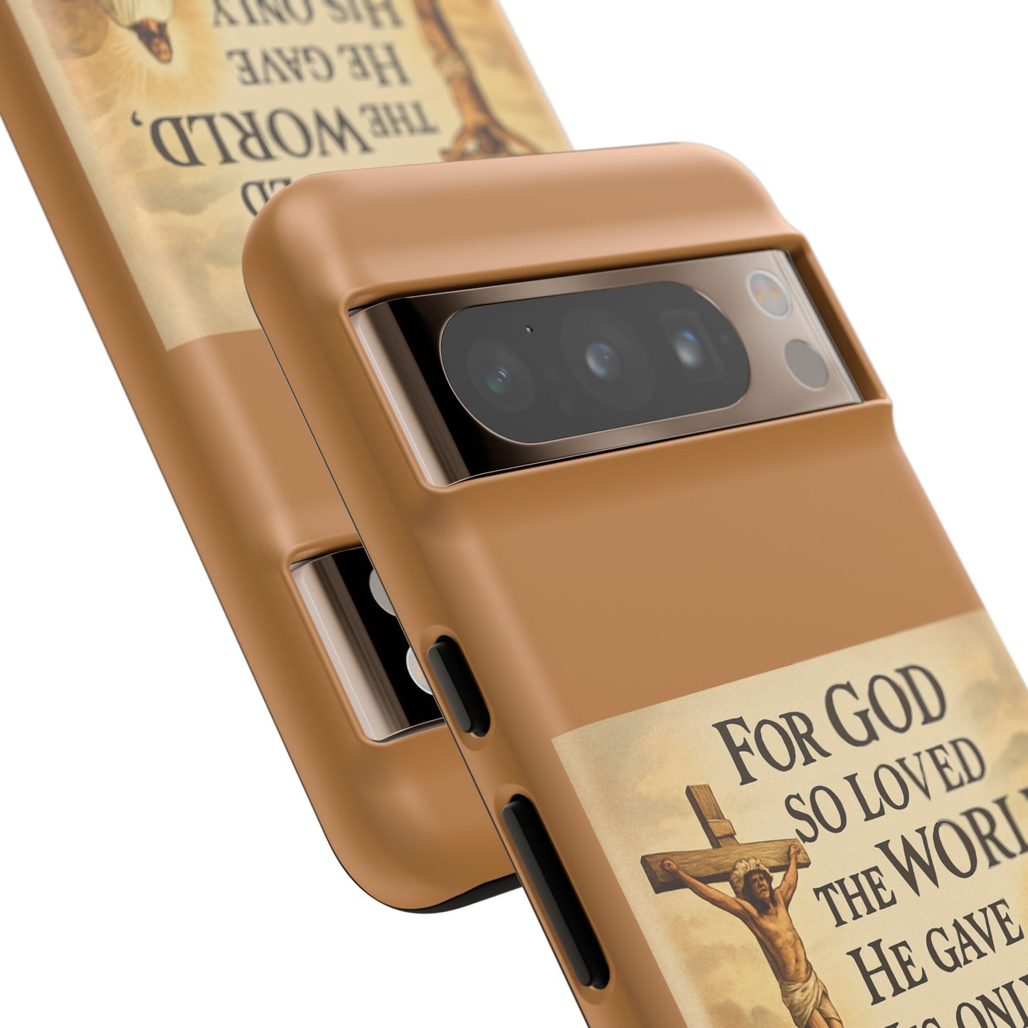 Christian John 3:16 Phone Case – 'For God So Loved the World' Tough Protective Cover