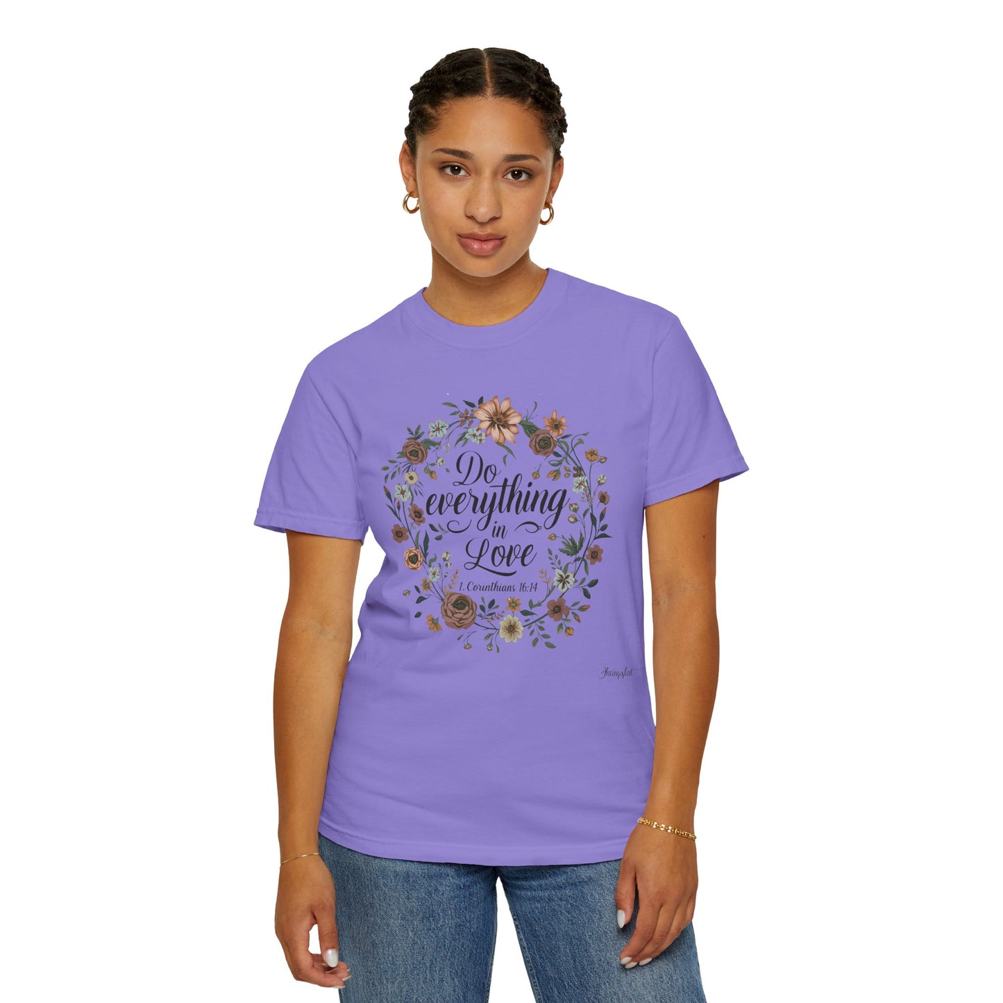 Love Inspired T-shirt - 1 Corinthians 16:14