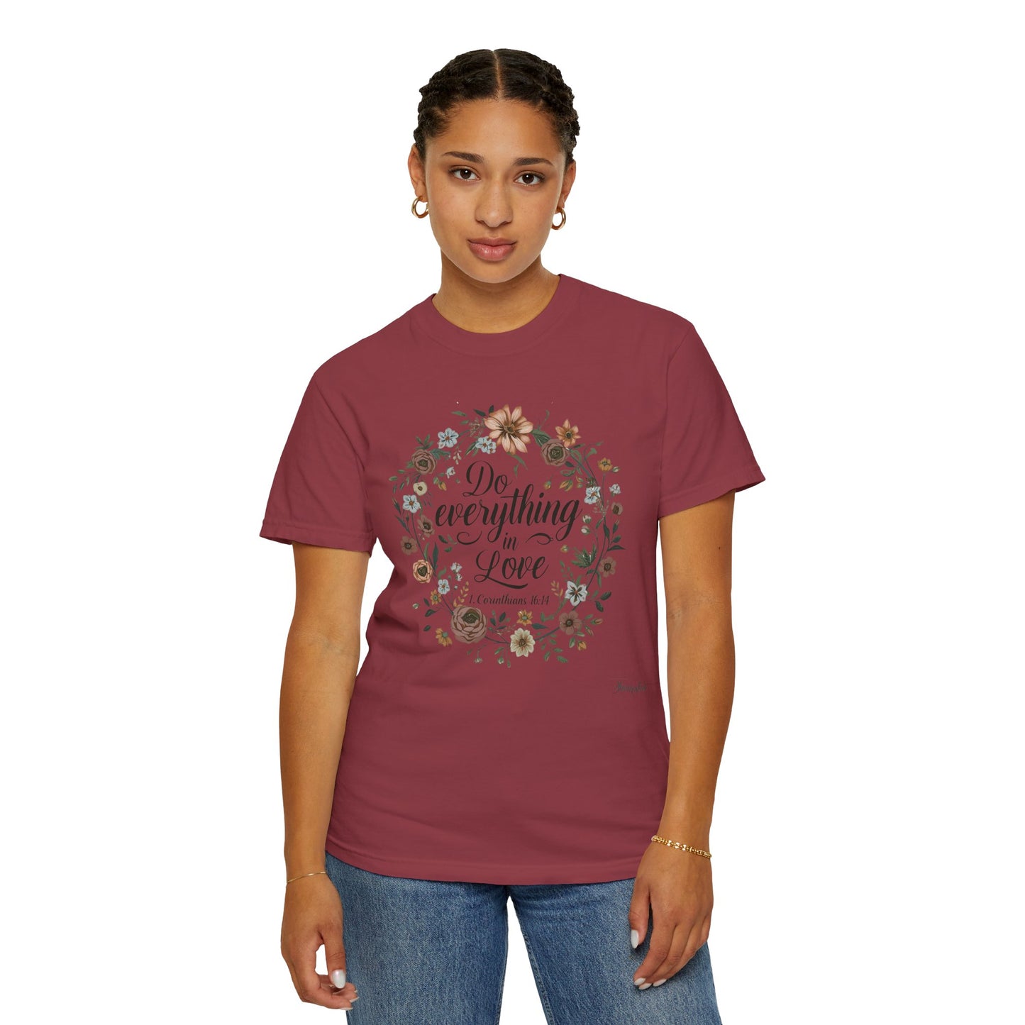Love Inspired T-shirt - 1 Corinthians 16:14