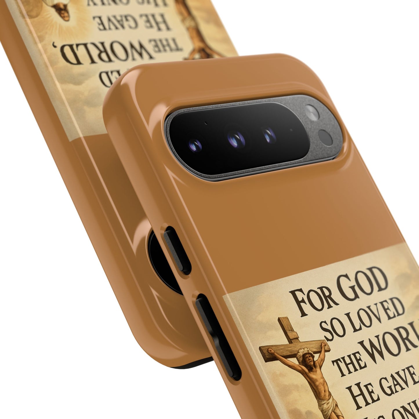 Christian John 3:16 Phone Case – 'For God So Loved the World' Tough Protective Cover