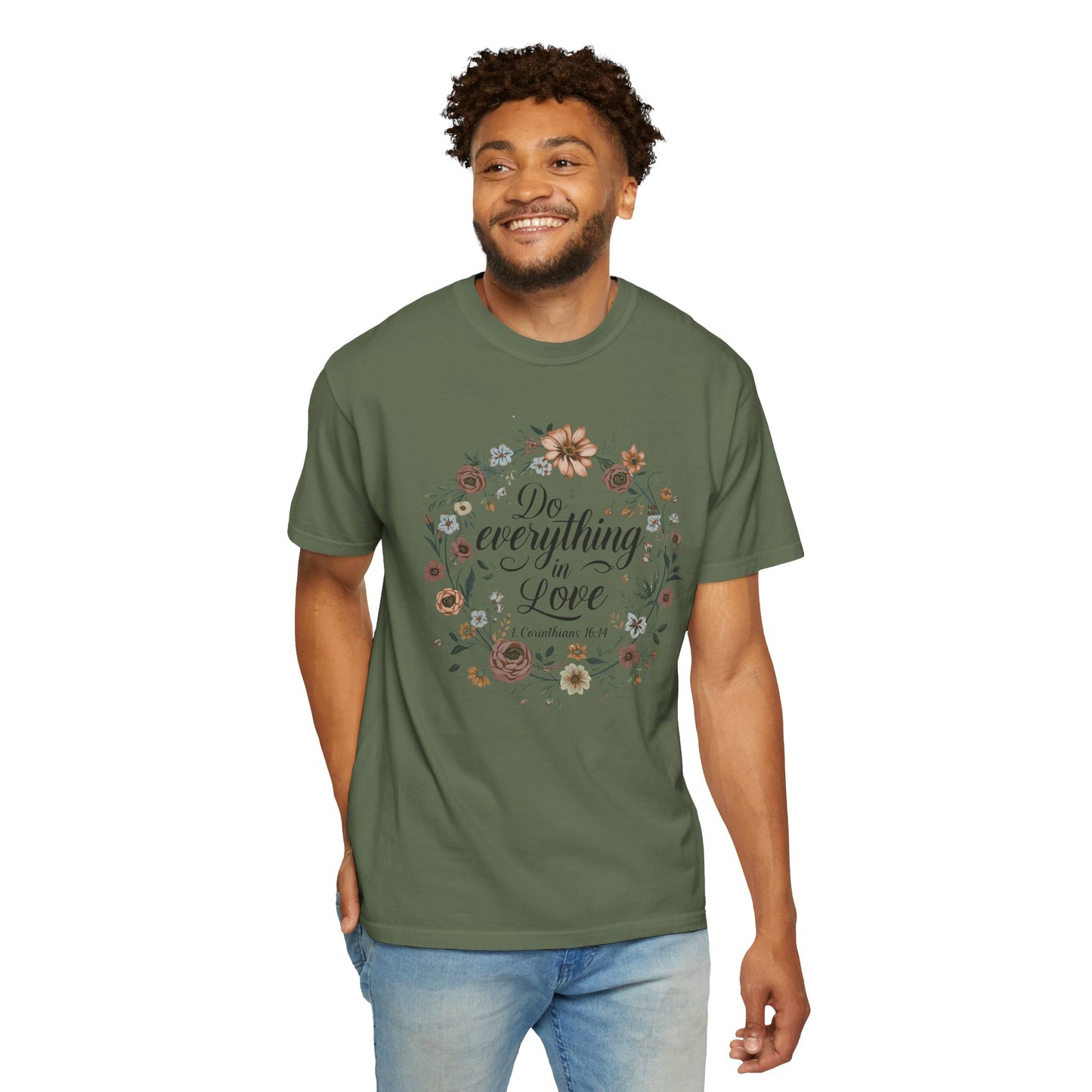 Love Inspired T-shirt - 1 Corinthians 16:14