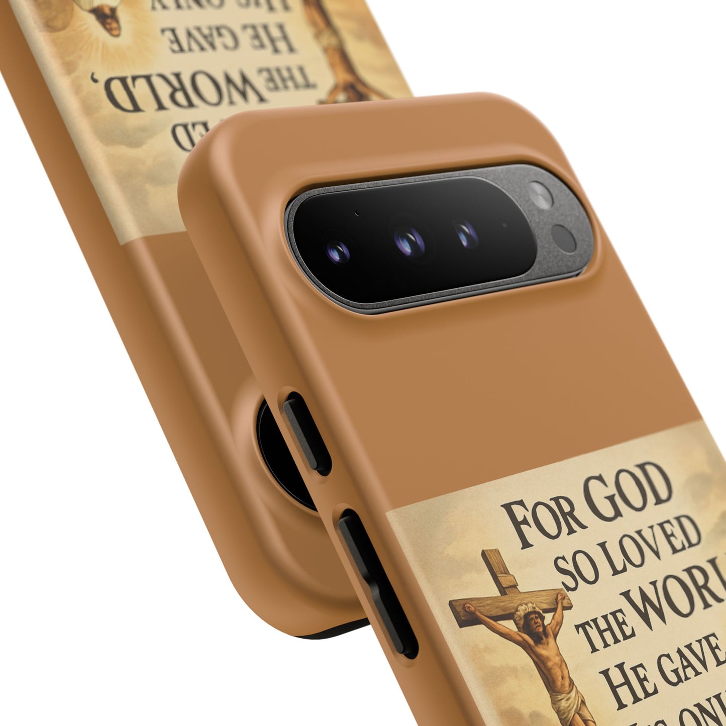 Christian John 3:16 Phone Case – 'For God So Loved the World' Tough Protective Cover