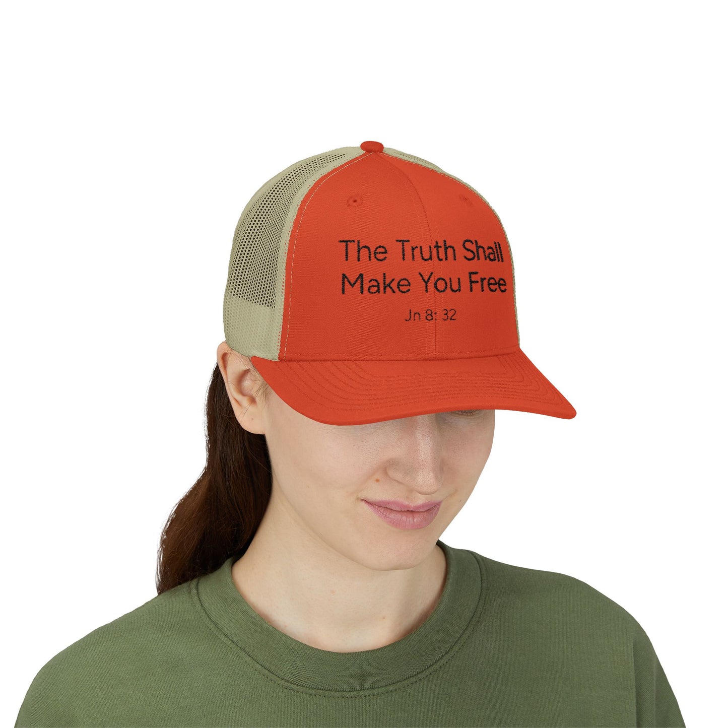 Snapback Trucker Cap - The Truth Shall Make You Free