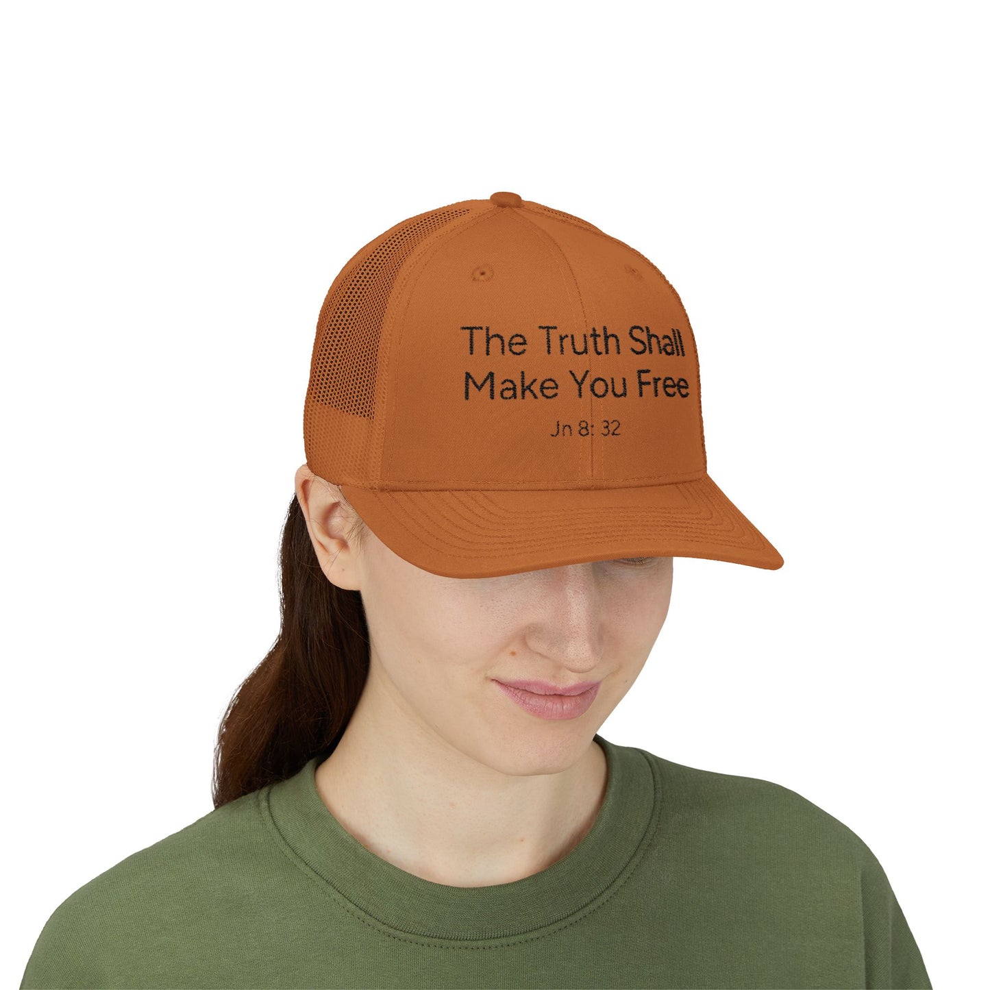 Snapback Trucker Cap - The Truth Shall Make You Free