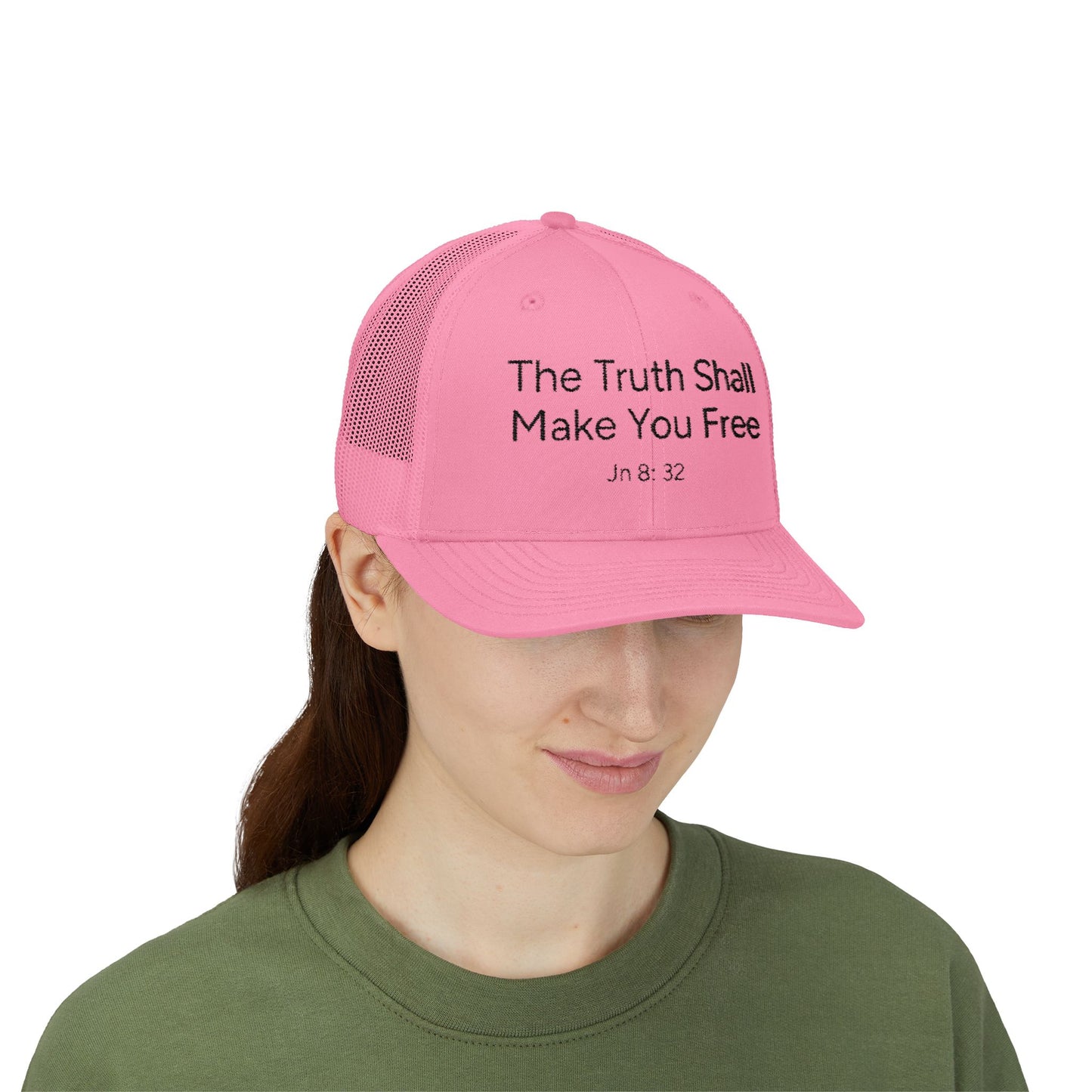 Snapback Trucker Cap - The Truth Shall Make You Free
