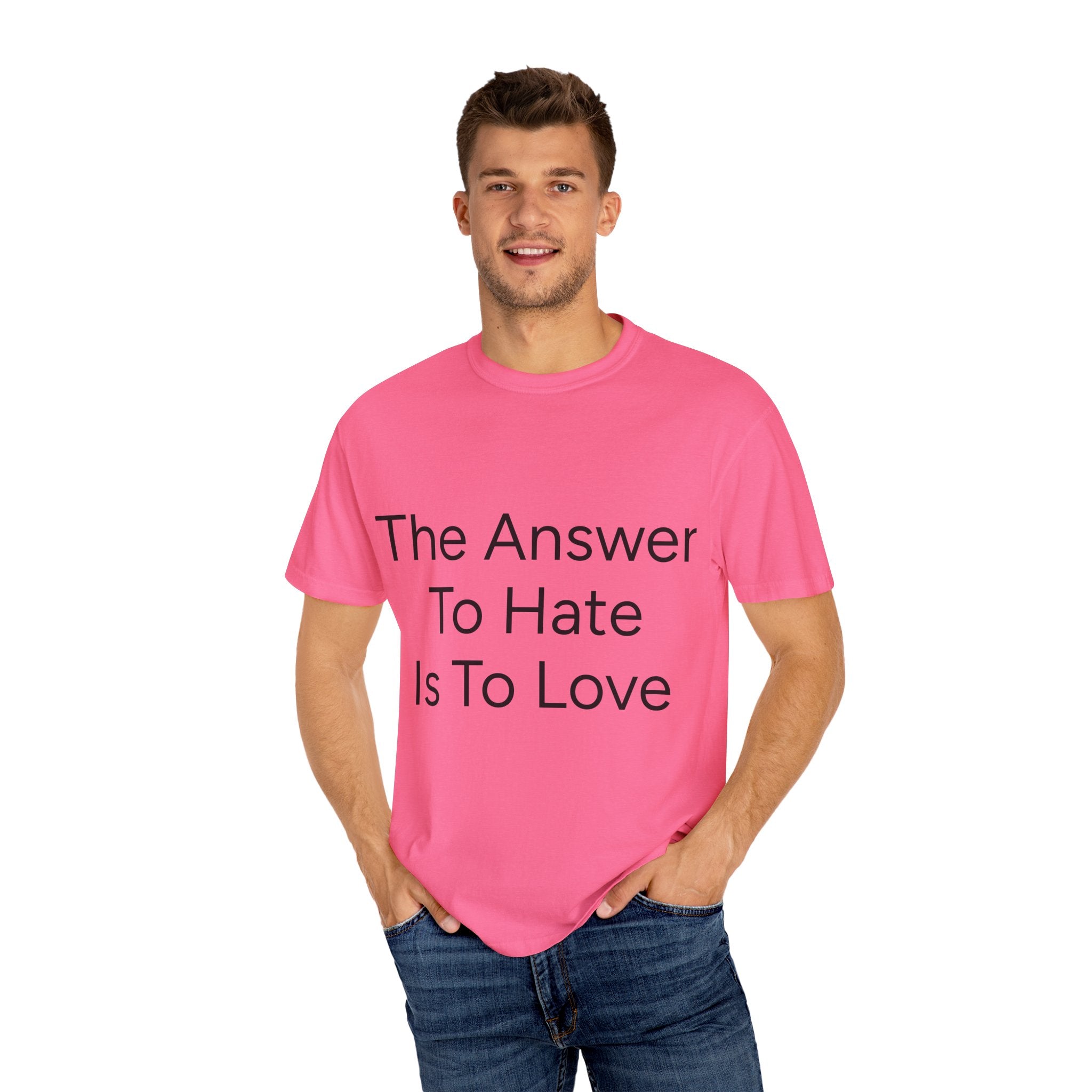 Love Overcomes Hate Unisex T-shirt