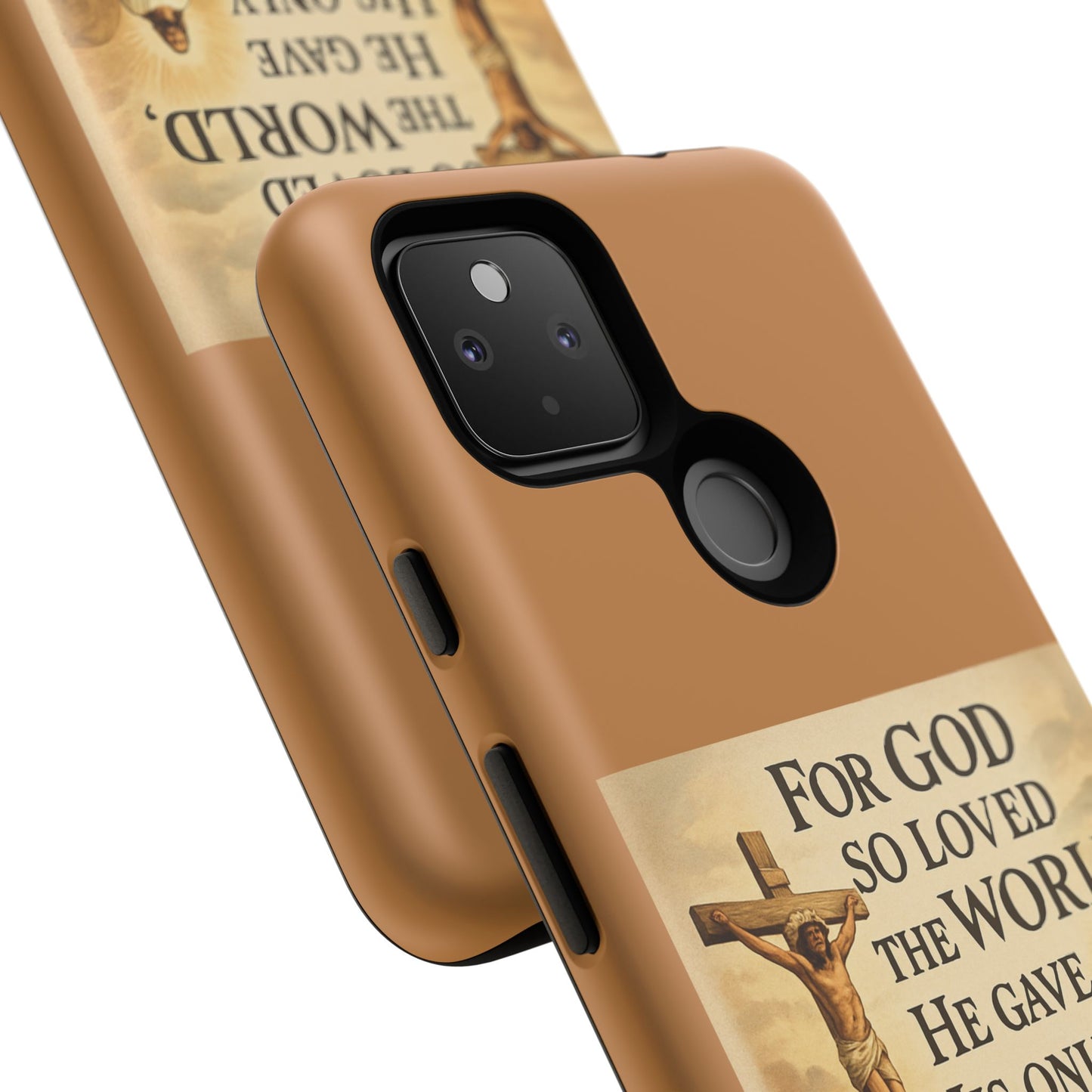 Christian John 3:16 Phone Case – 'For God So Loved the World' Tough Protective Cover