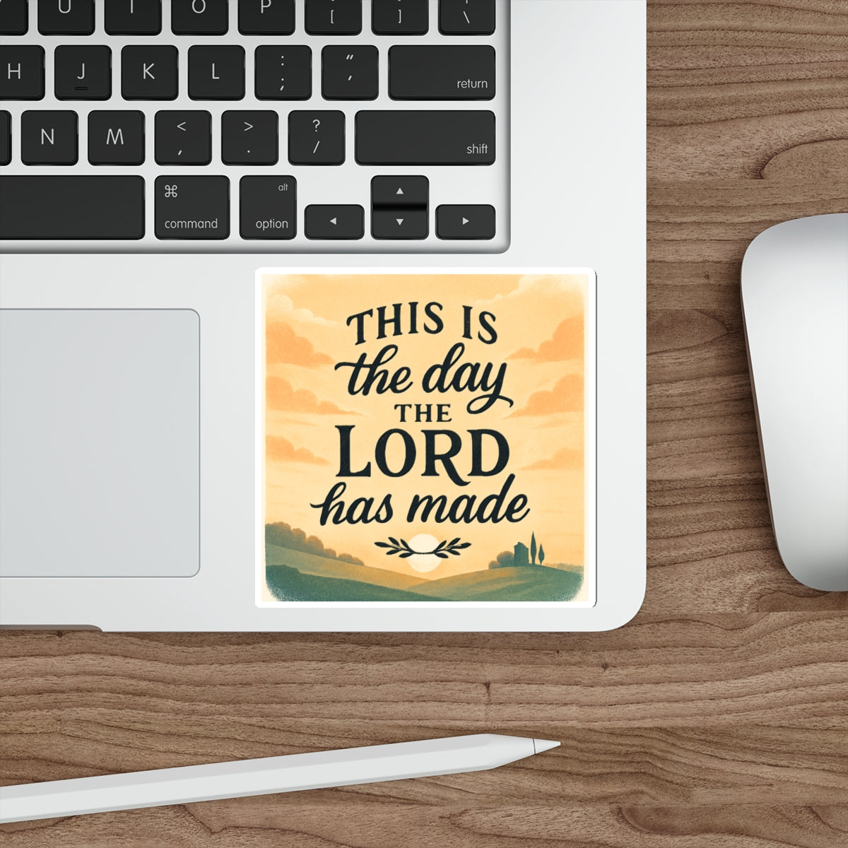 This Is The Day The Lord Has Made — Die-Cut Faith Sticker