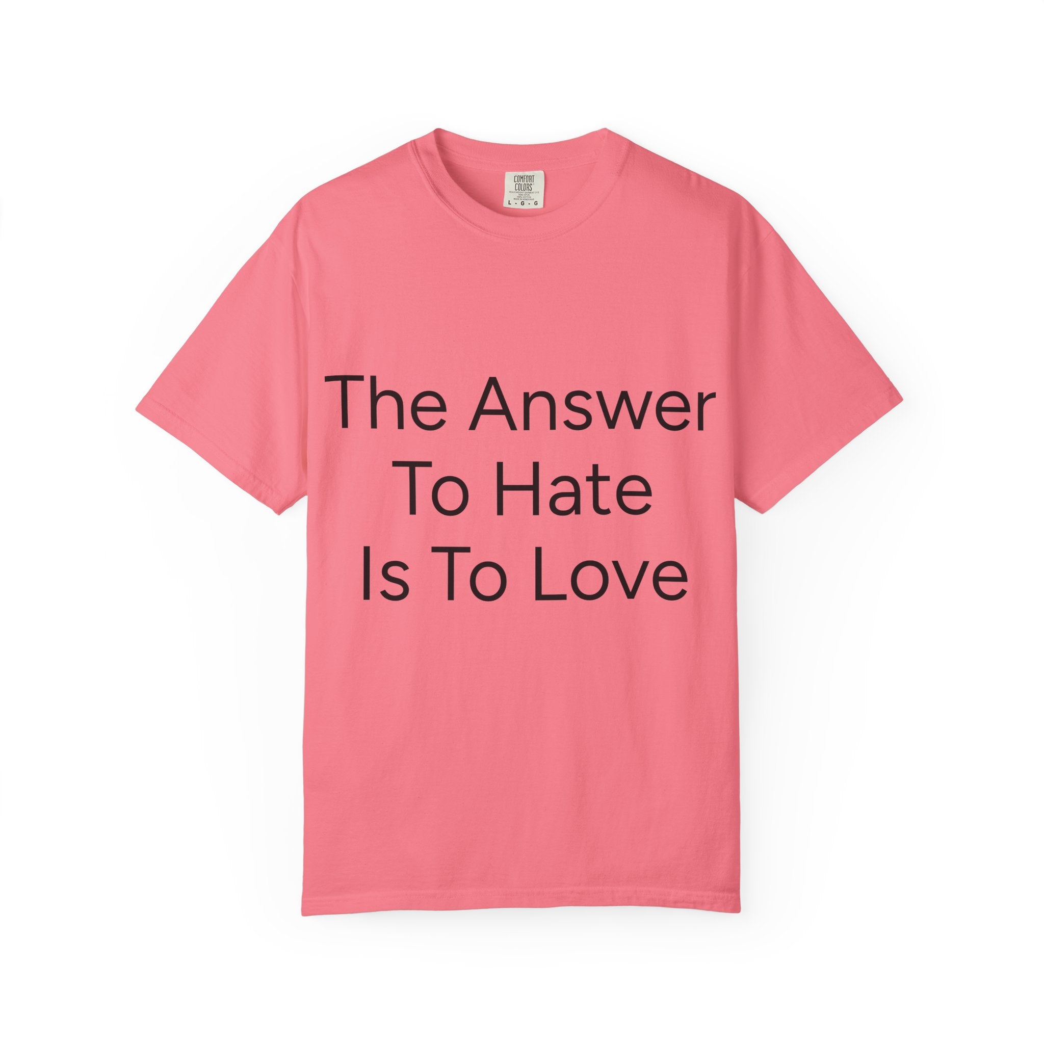 Love Overcomes Hate Unisex T-shirt