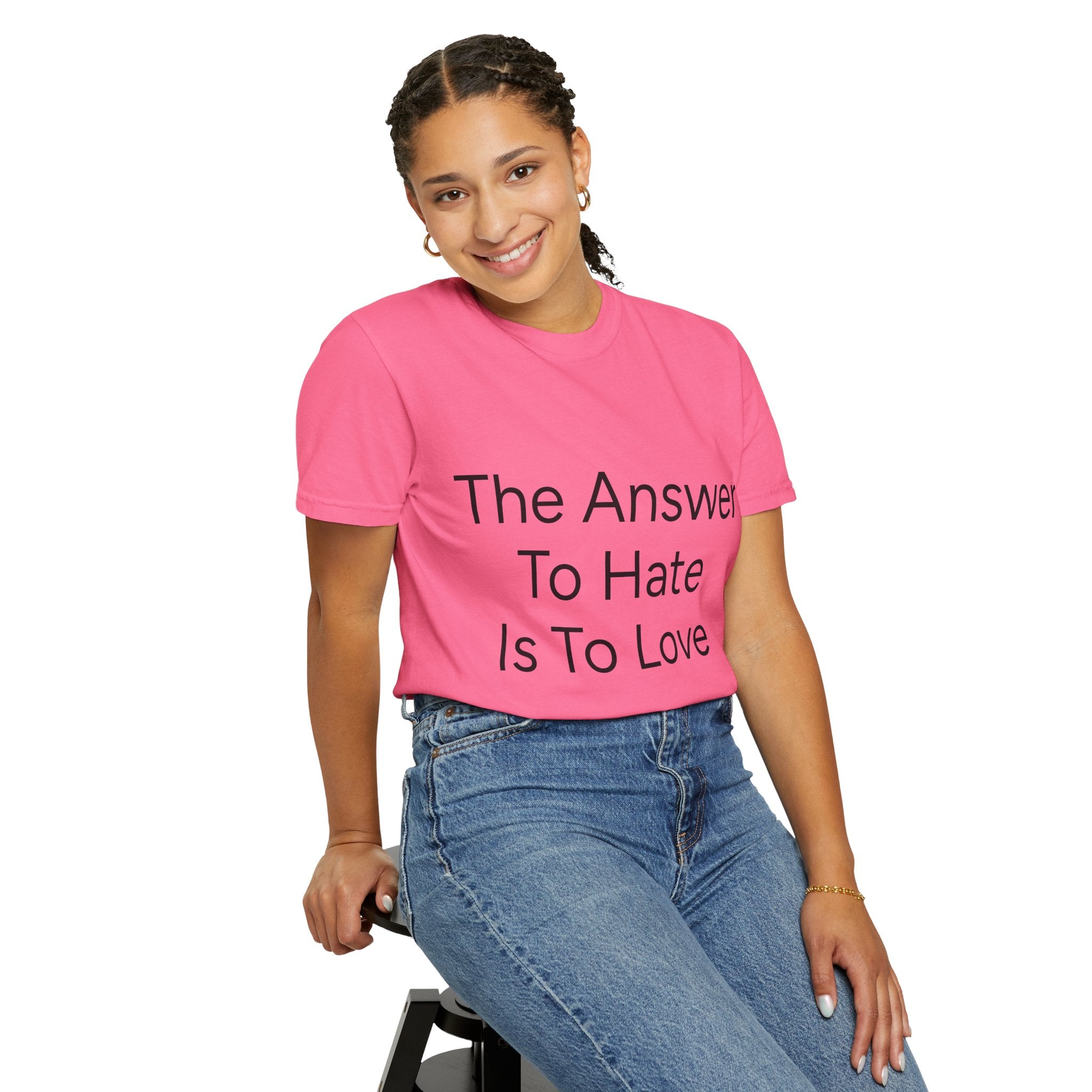 Love Overcomes Hate Unisex T-shirt