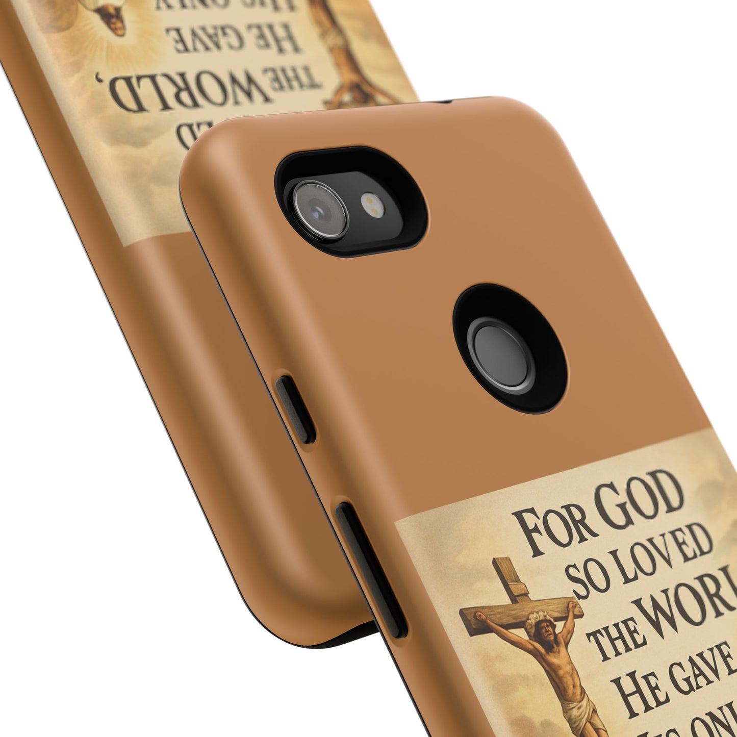 Christian John 3:16 Phone Case – 'For God So Loved the World' Tough Protective Cover