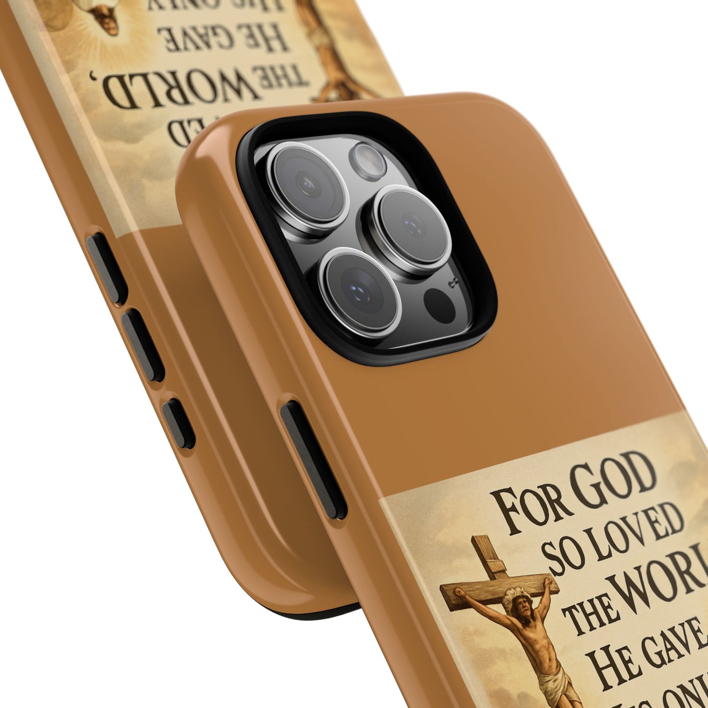 Christian John 3:16 Phone Case – 'For God So Loved the World' Tough Protective Cover