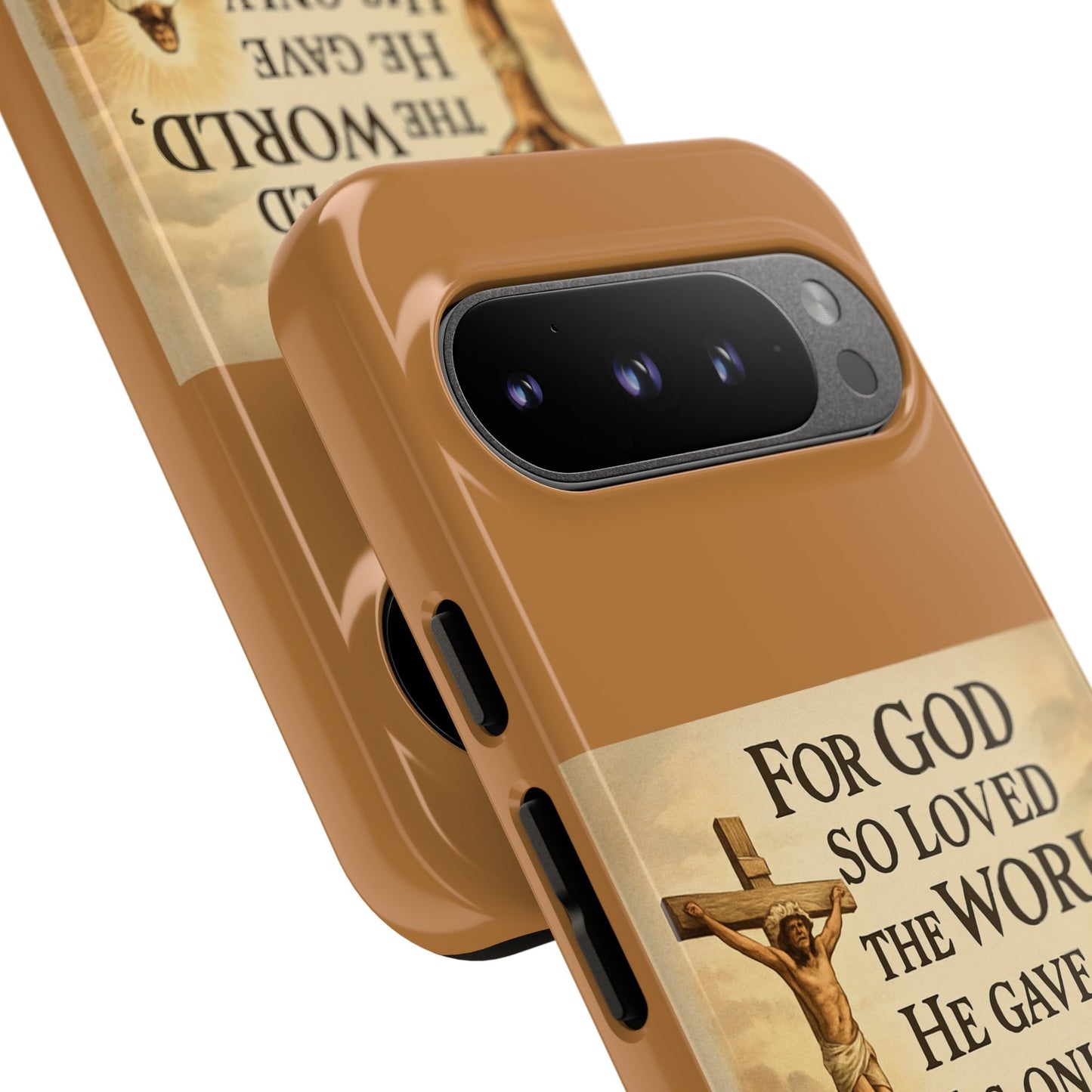 Christian John 3:16 Phone Case – 'For God So Loved the World' Tough Protective Cover