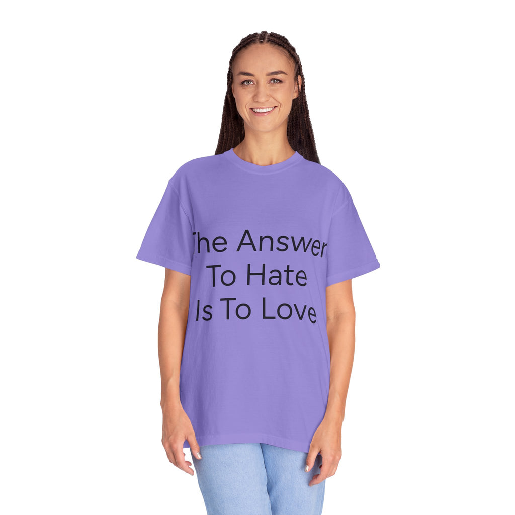 Love Overcomes Hate Unisex T-shirt