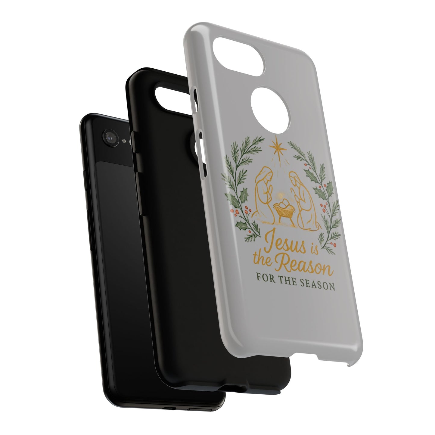 Jesus Is the Reason Phone Case — Nativity Christian Christmas Phone Cover