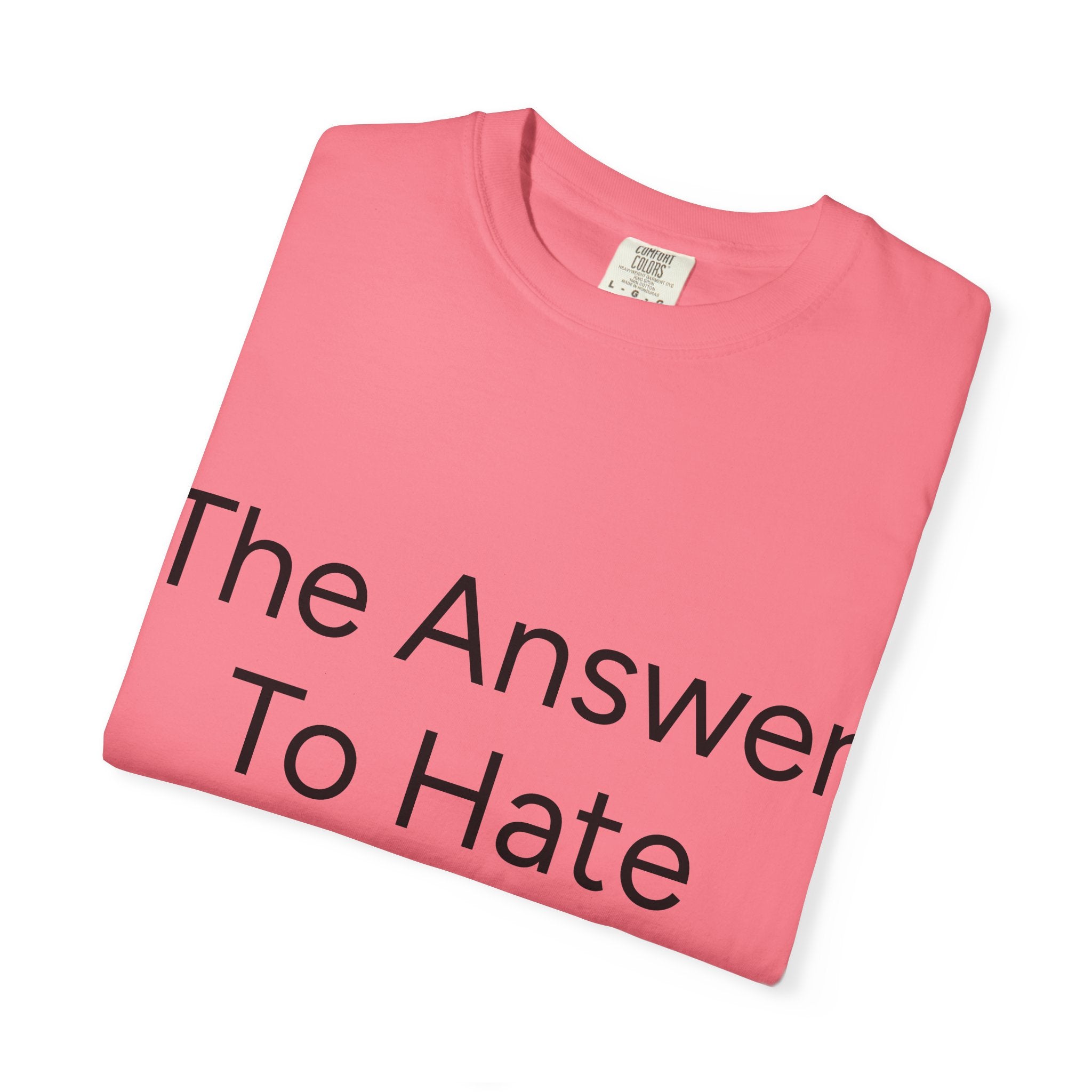 Love Overcomes Hate Unisex T-shirt