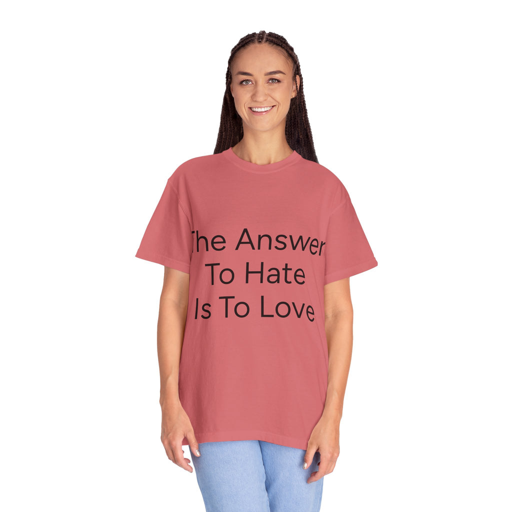 Love Overcomes Hate Unisex T-shirt