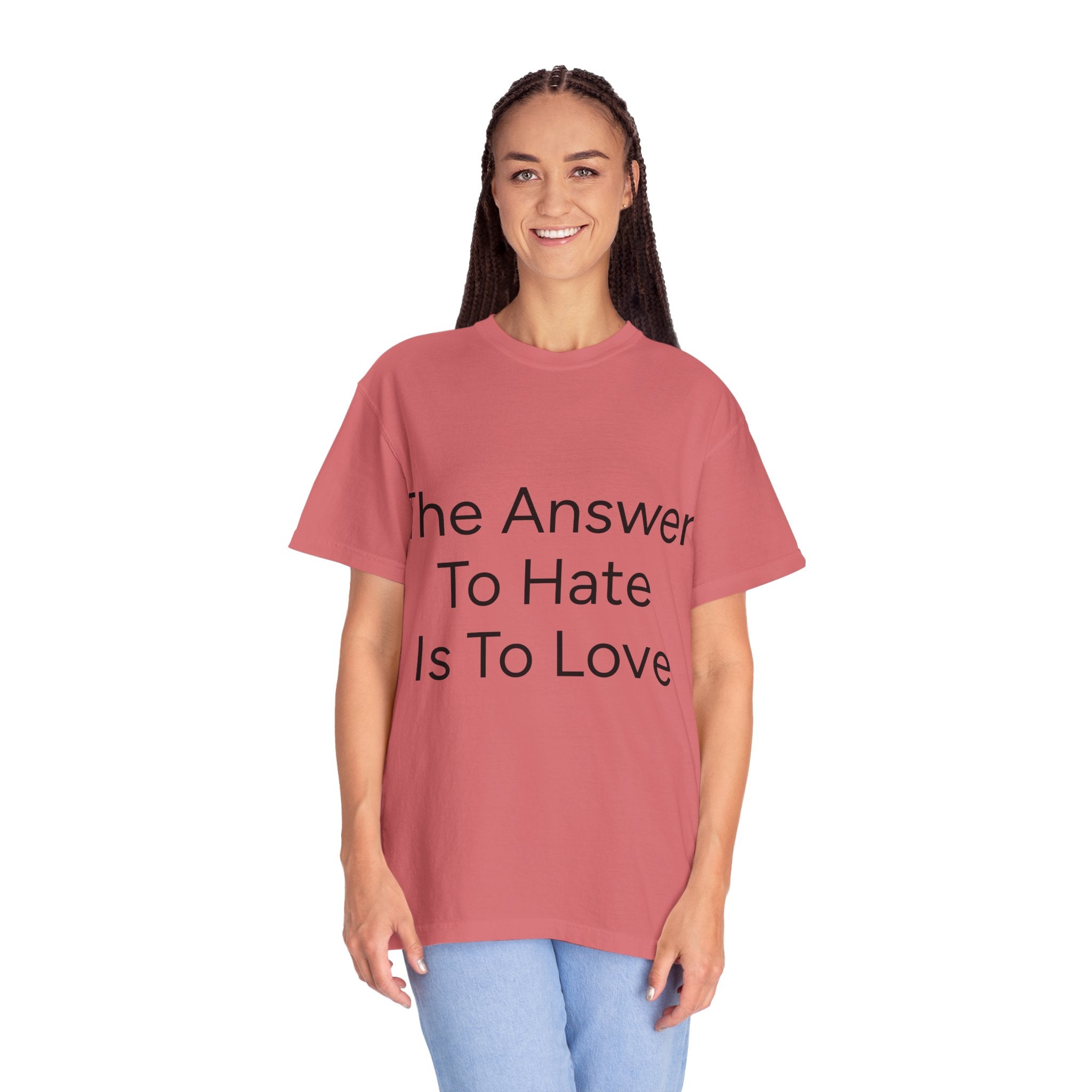 Love Overcomes Hate Unisex T-shirt