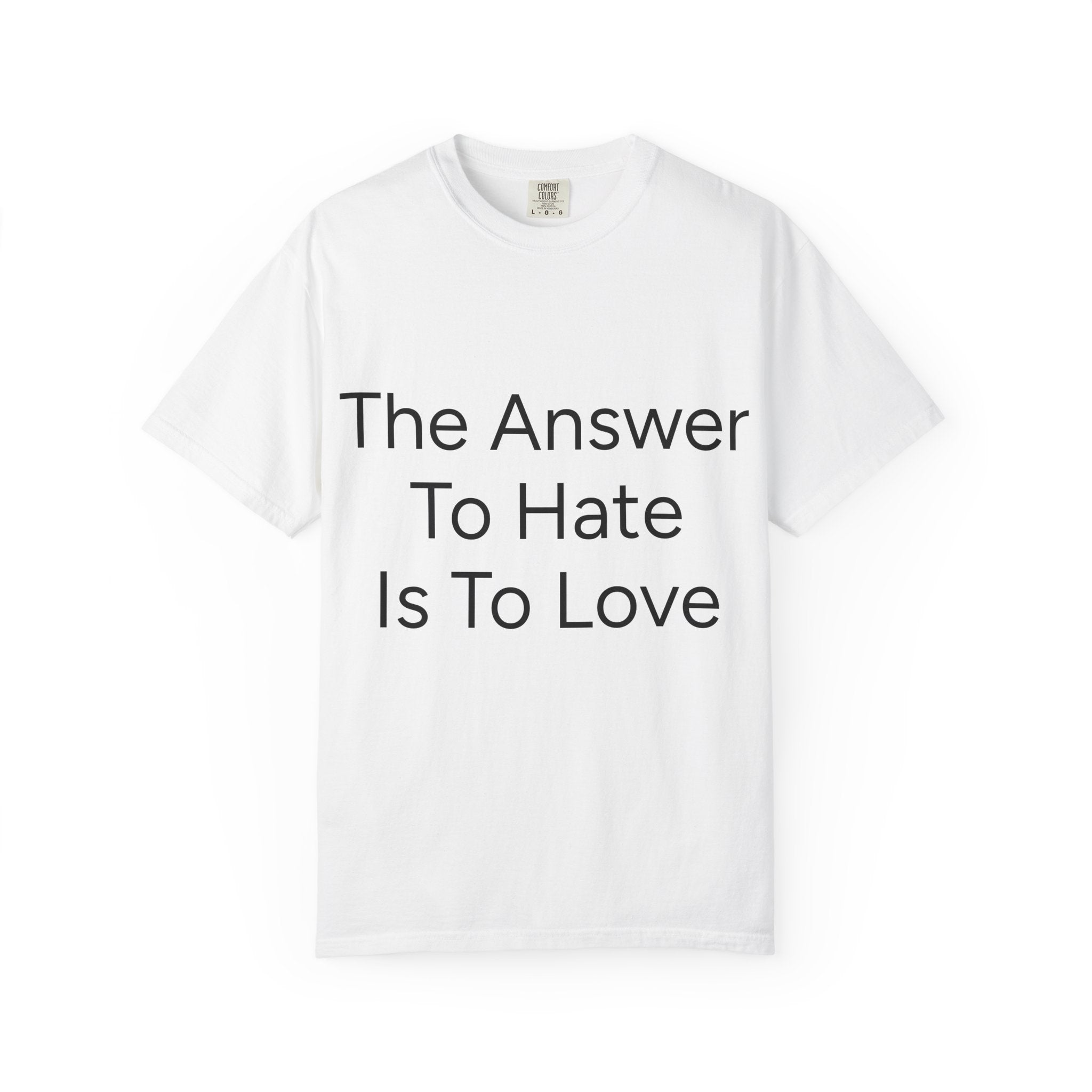 Love Overcomes Hate Unisex T-shirt