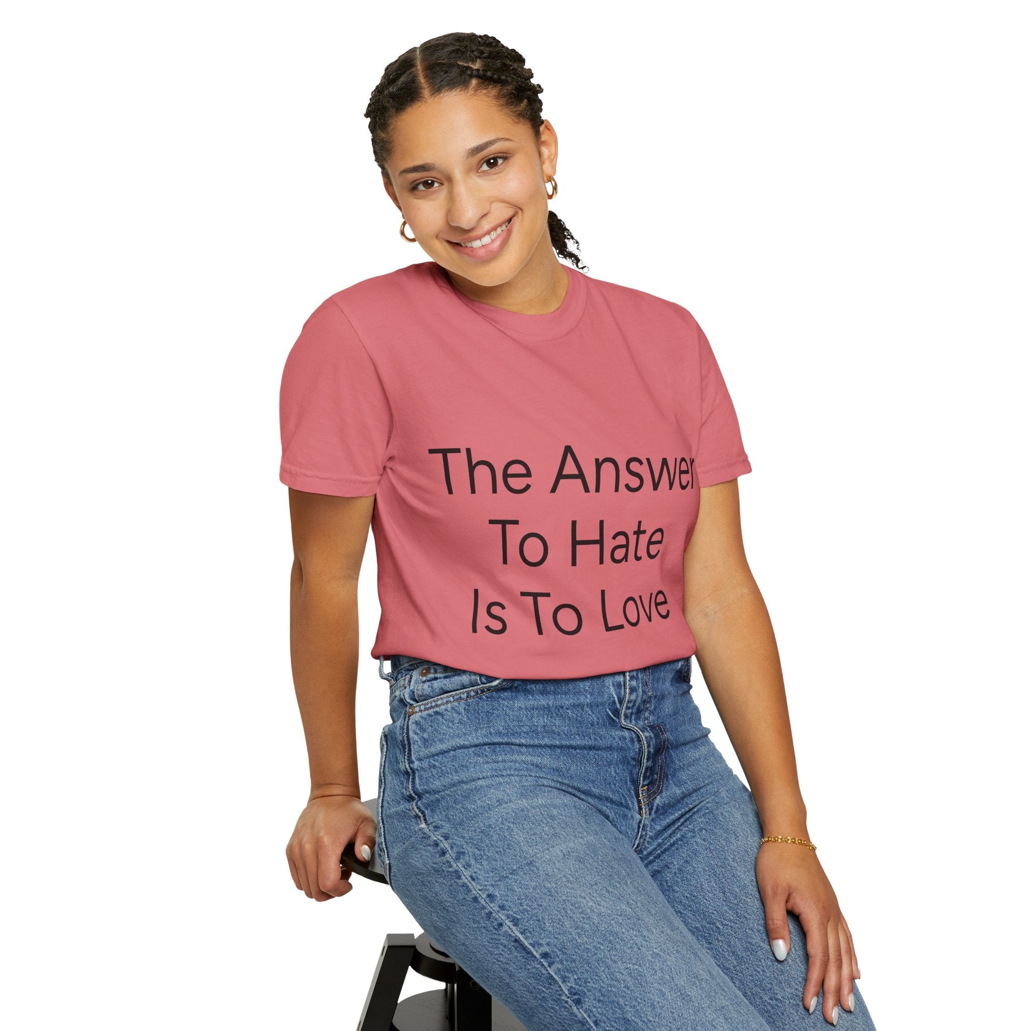 Love Overcomes Hate Unisex T-shirt